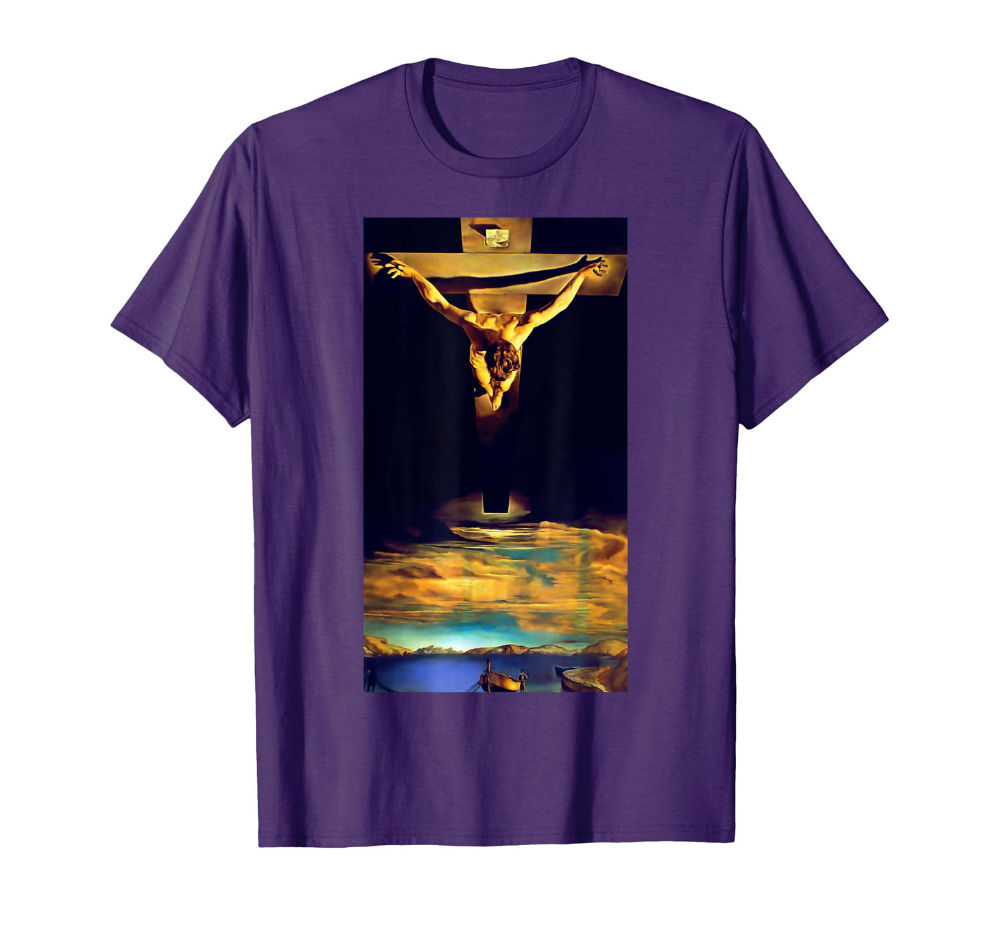 Greatest Masterpieces Jesus Christ by Dali T-Shirt