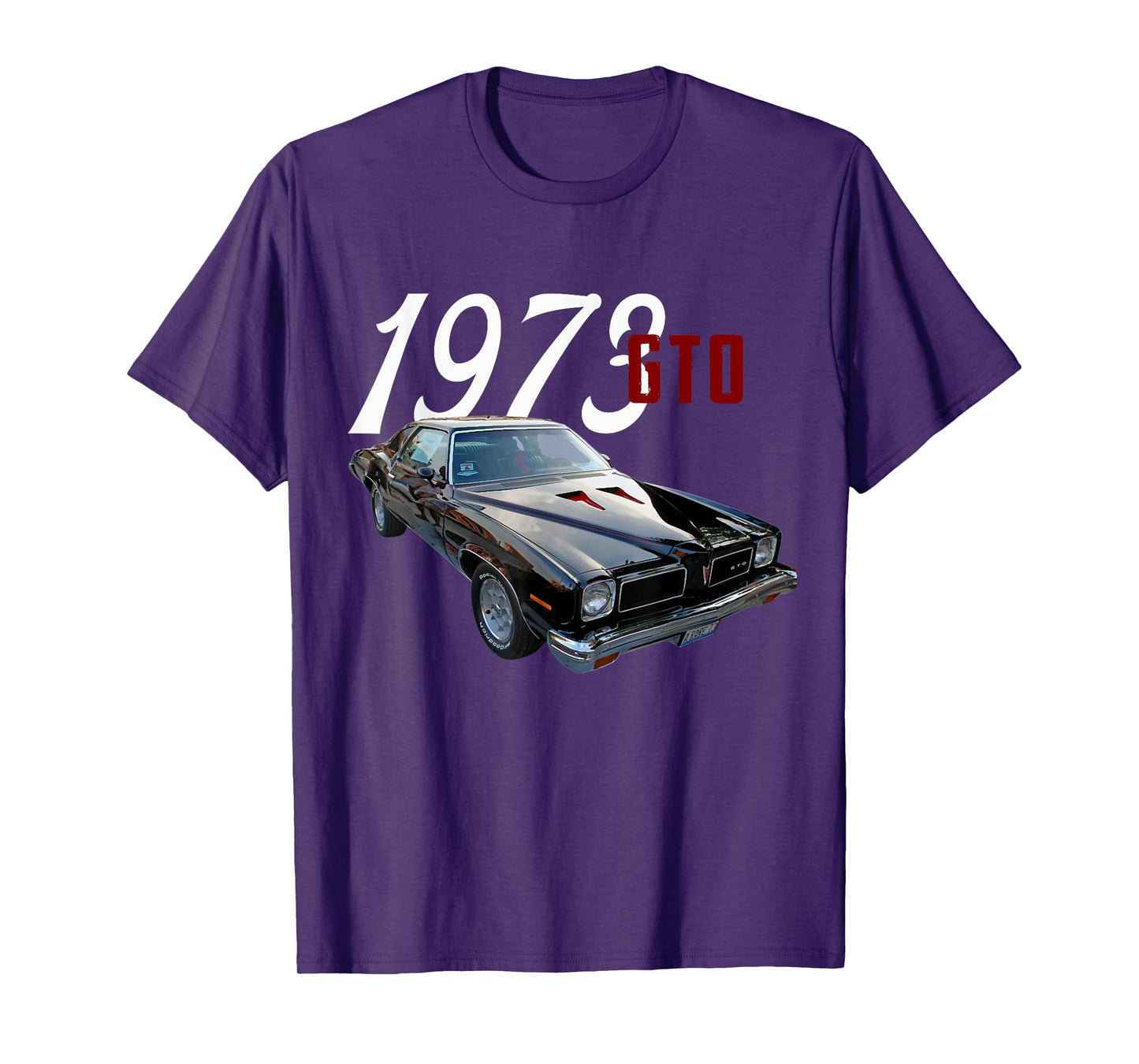 1973 73 GTO Classic Car Old School Muscle Car T-Shirt