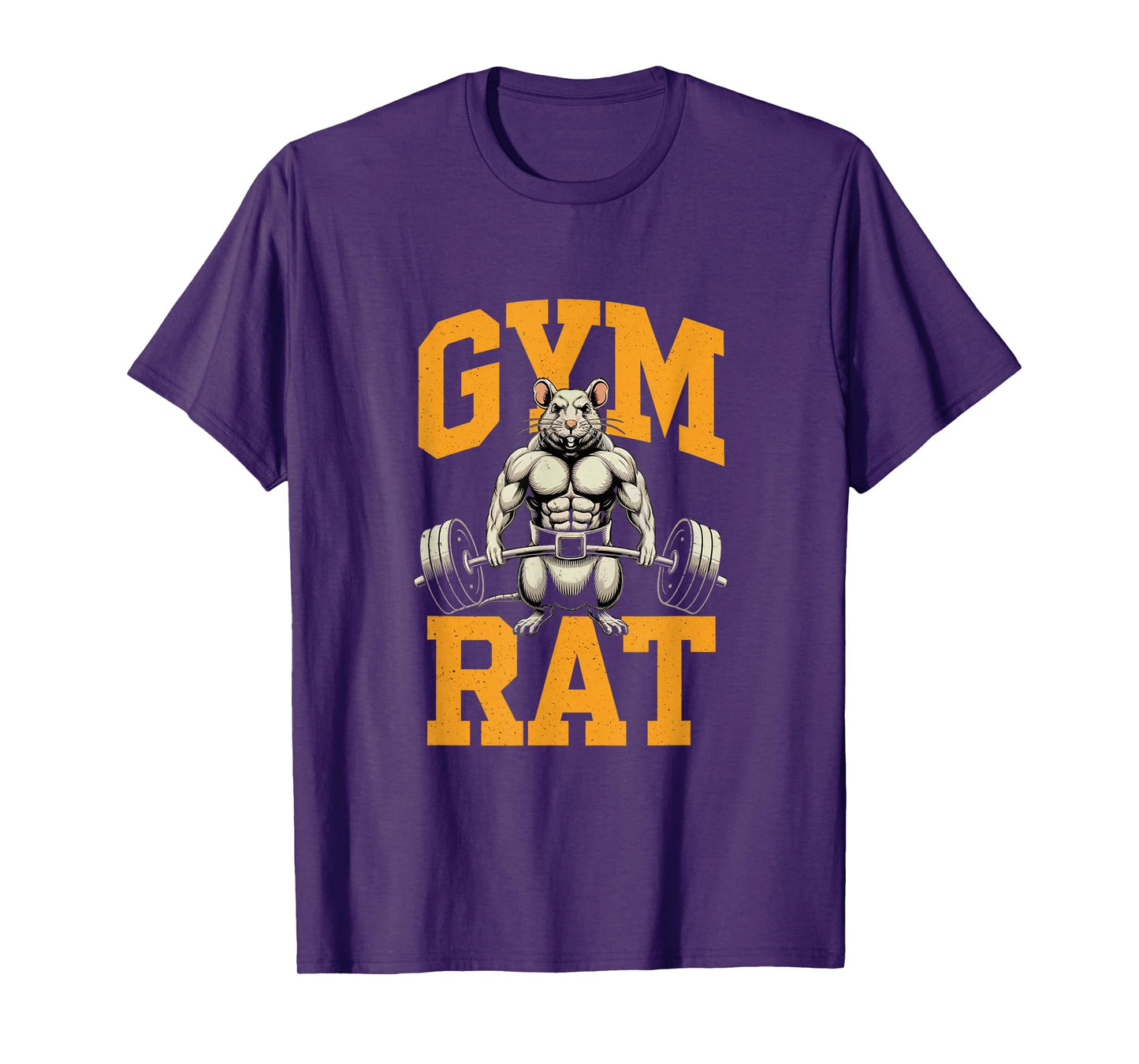 Gym Rat Meaning Gym Rat Costume Weight Lifting Gym Rat T-Shirt