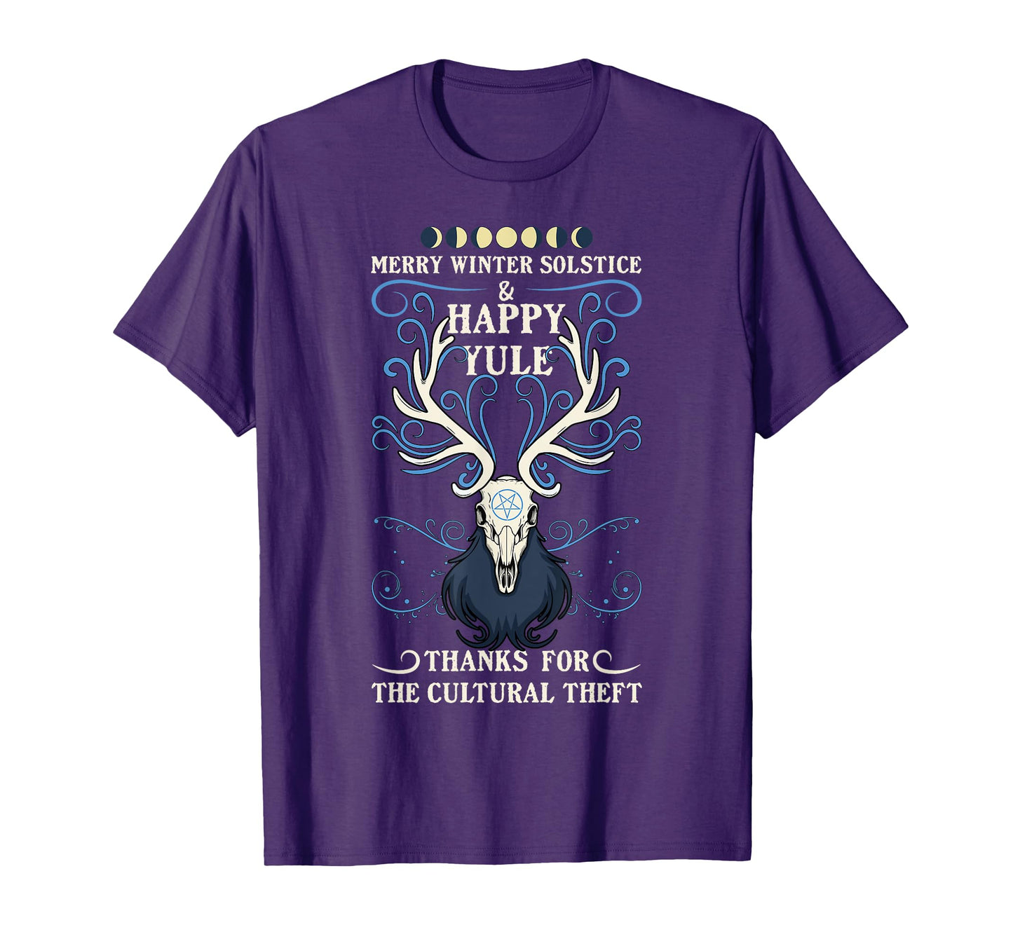 Merry Winter Solstice Happy Yule Yuletide Season Christmas T-Shirt