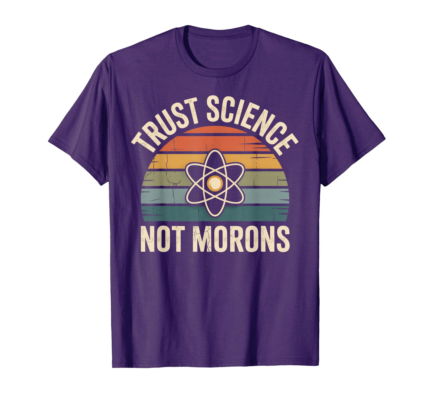 Vintage Trust Science Not Morons T-Shirt