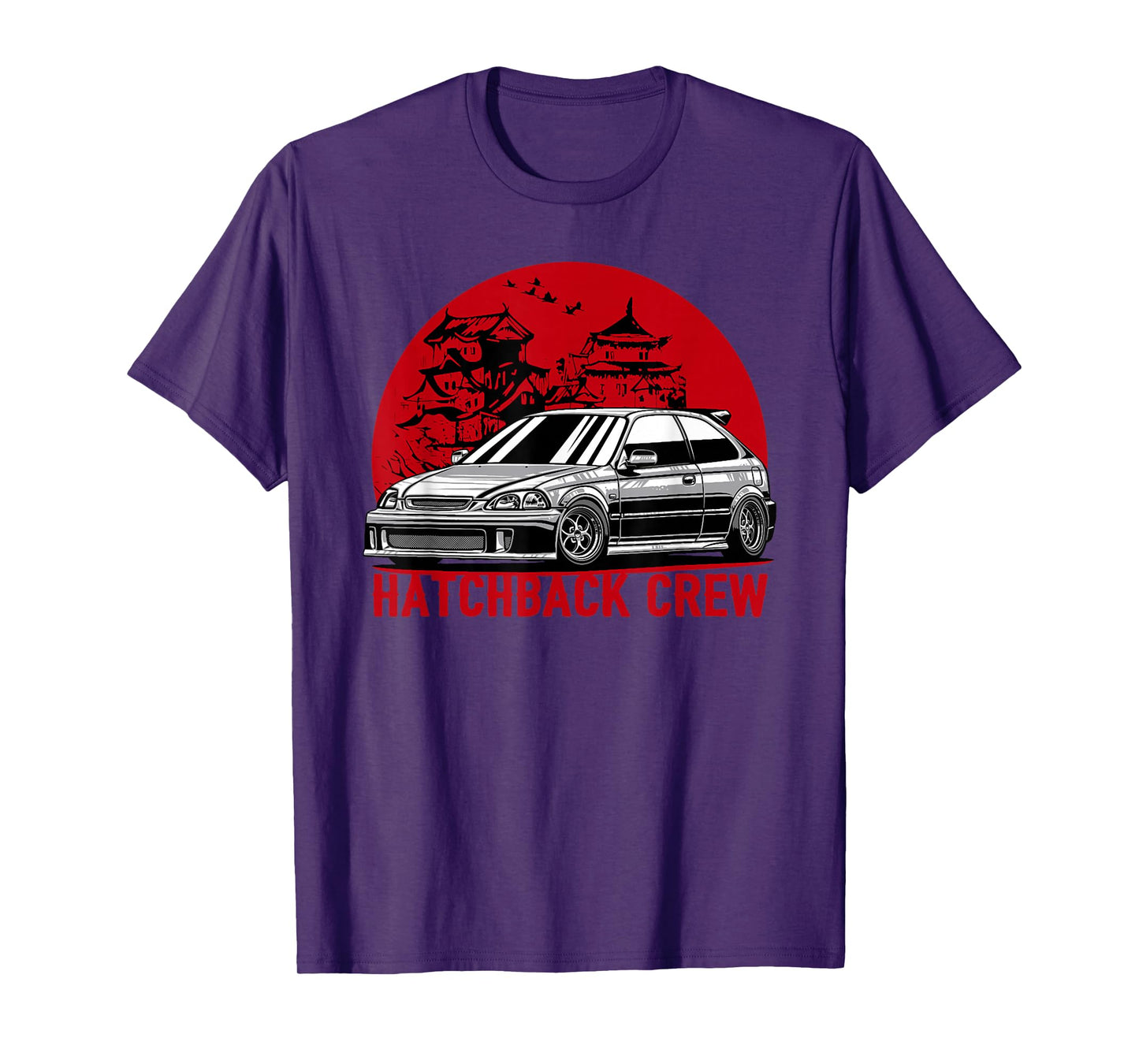 Civic EK Hatchback Type R Japanese Car T-Shirt
