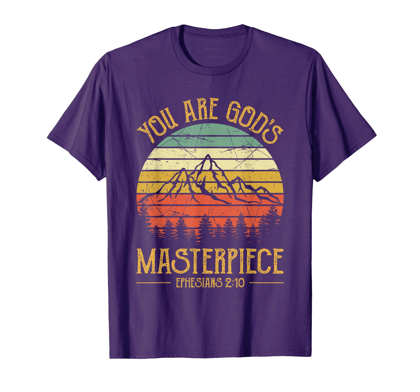 You Are God's Masterpiece Tshirt Mens Womens Kids Christian T-Shirt