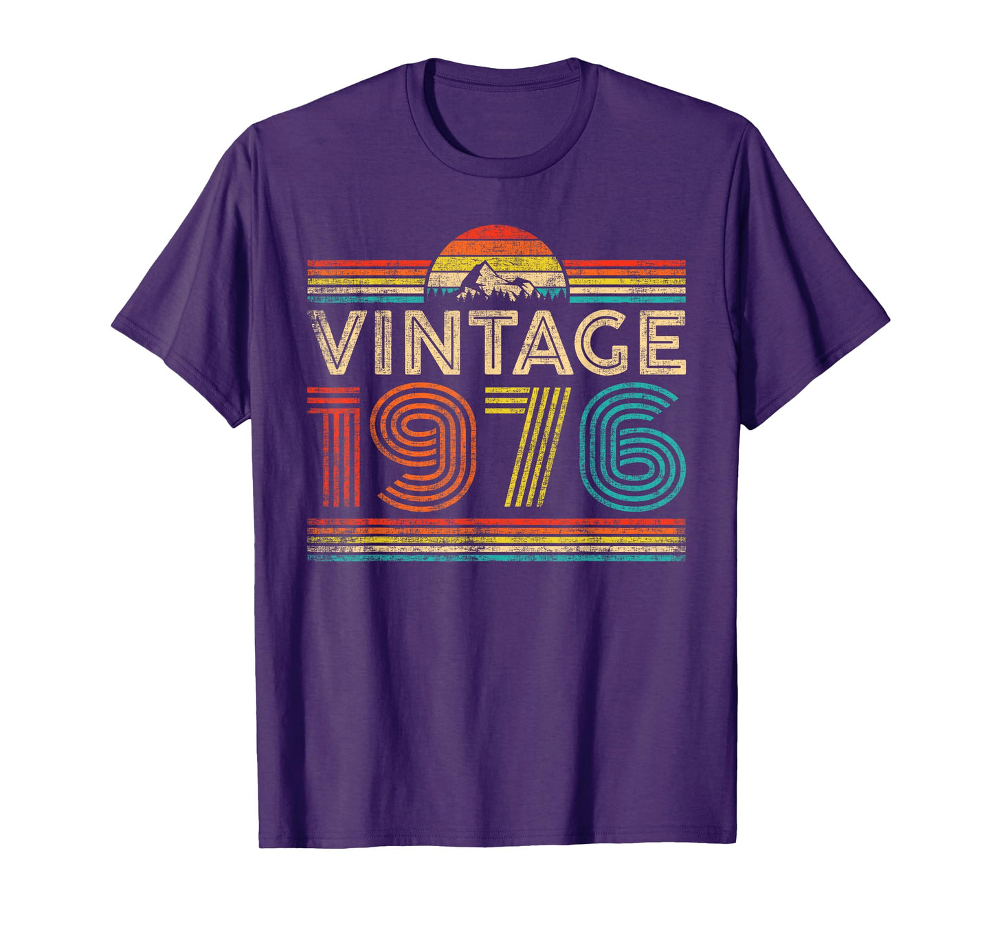 Vintage 1976 Classic Year 1976 Birthday Men Women Vintage T-Shirt