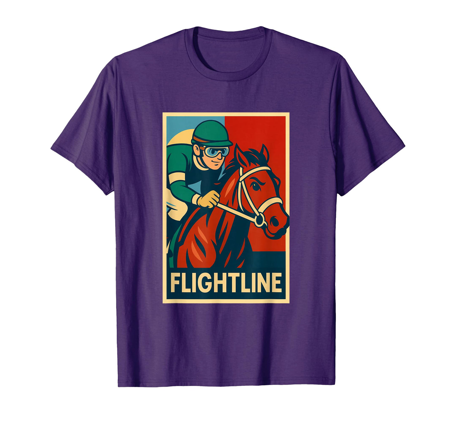 Flightline Horse, Horse Racing, Del Mar, Santa Anita, Horse T-Shirt