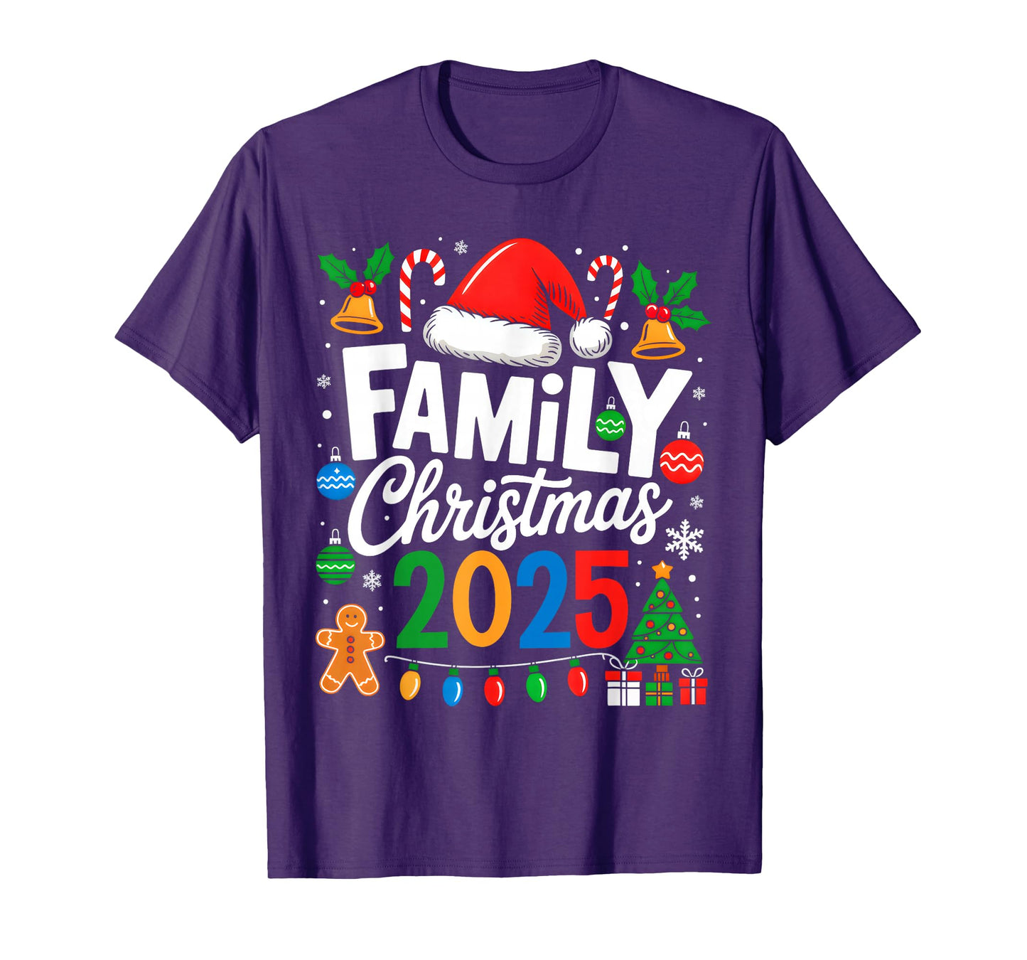 Family Christmas 2025 Matching Pajamas Xmas Family Christmas T-Shirt