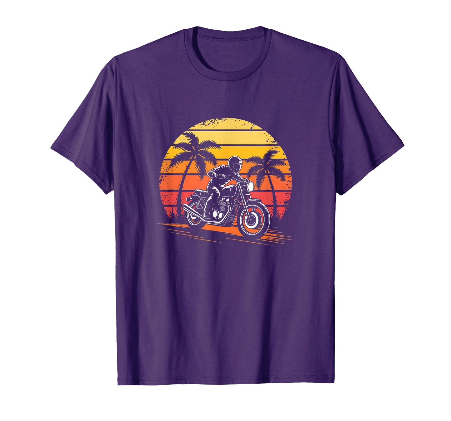 Vintage Motorcycle Outfit | Santa Cruz Retro Bike T-Shirt