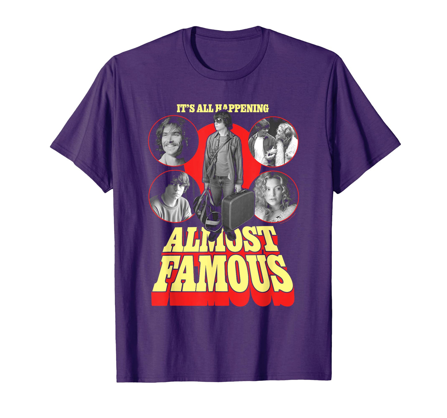 Almost Famous Retro 70's Inspired Movie Poster T-Shirt