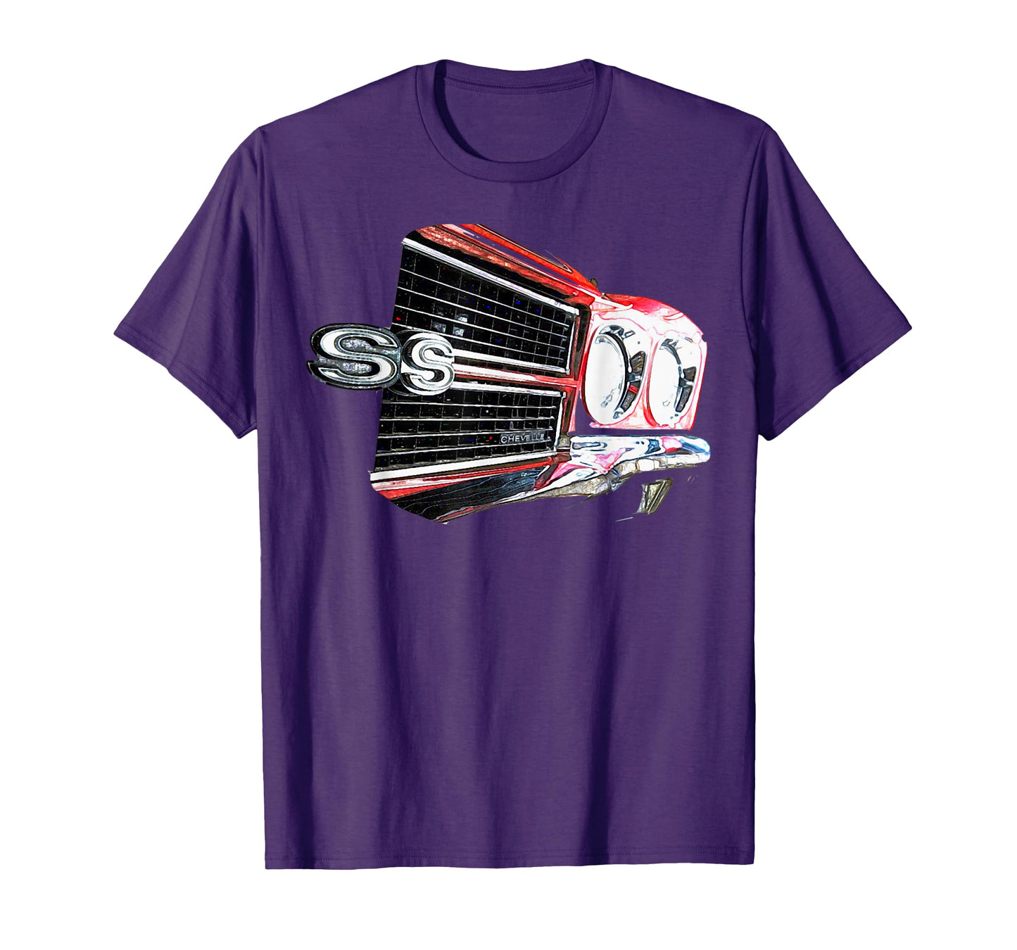 1970 70 Chevelle SS Half Grill Trending Chevys Muscle Car T-Shirt