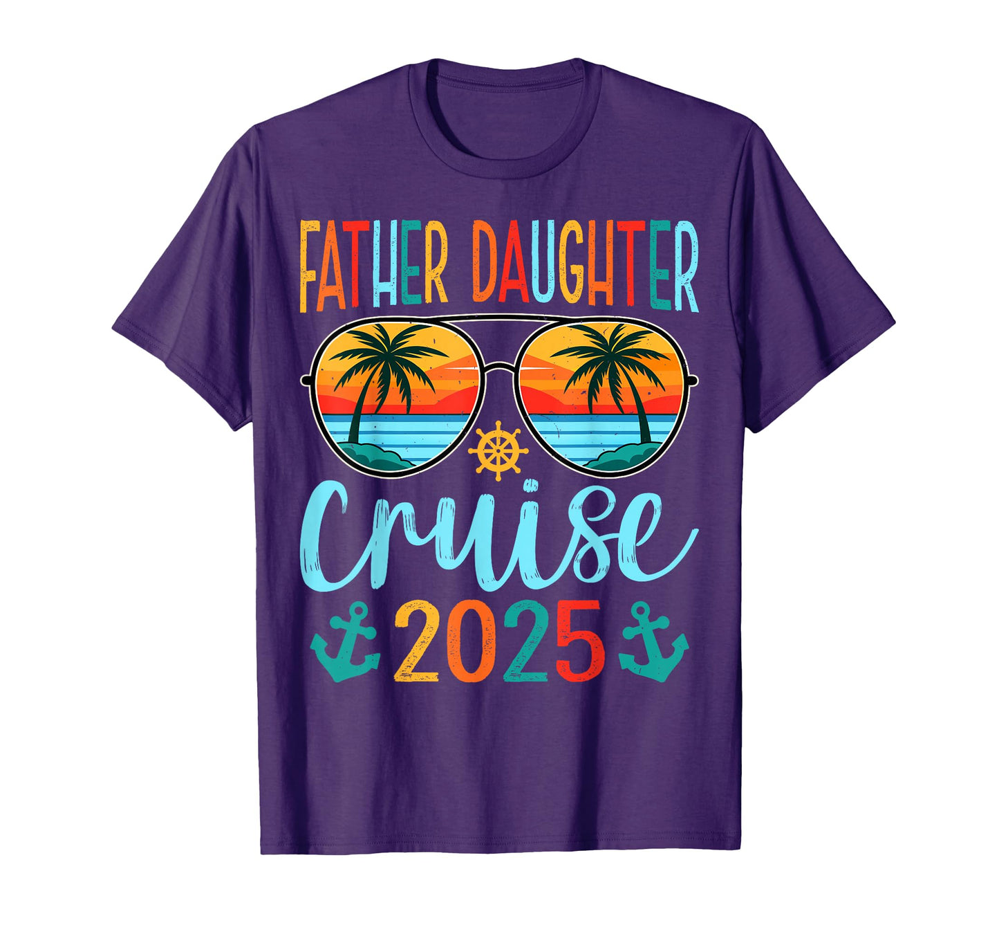 Cruising Lover Father Daughter Cruise Vacation 2025 Gifts T-Shirt