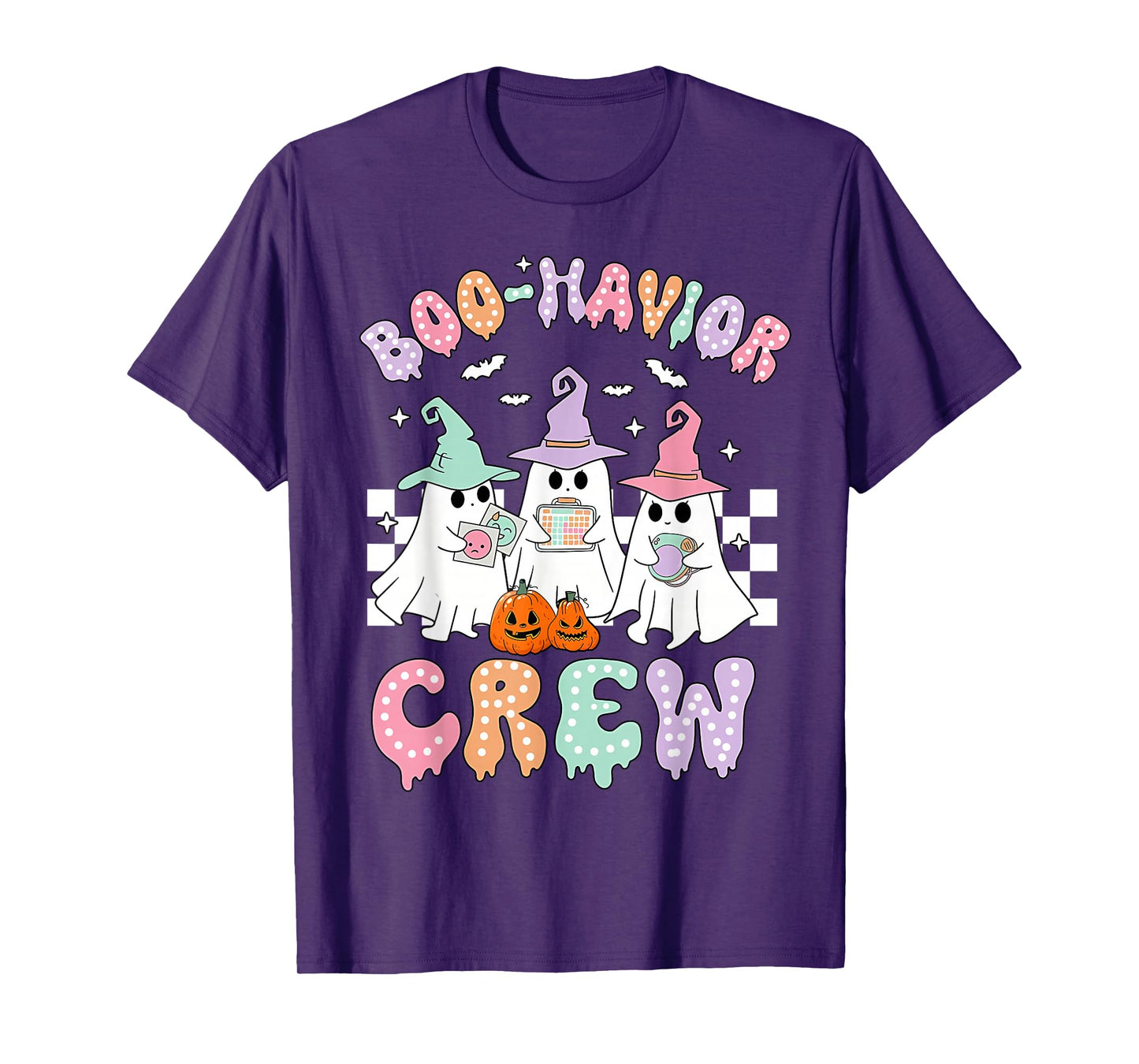 Boo Havior Crew Behavior Analyst Halloween ABA RBT T-Shirt