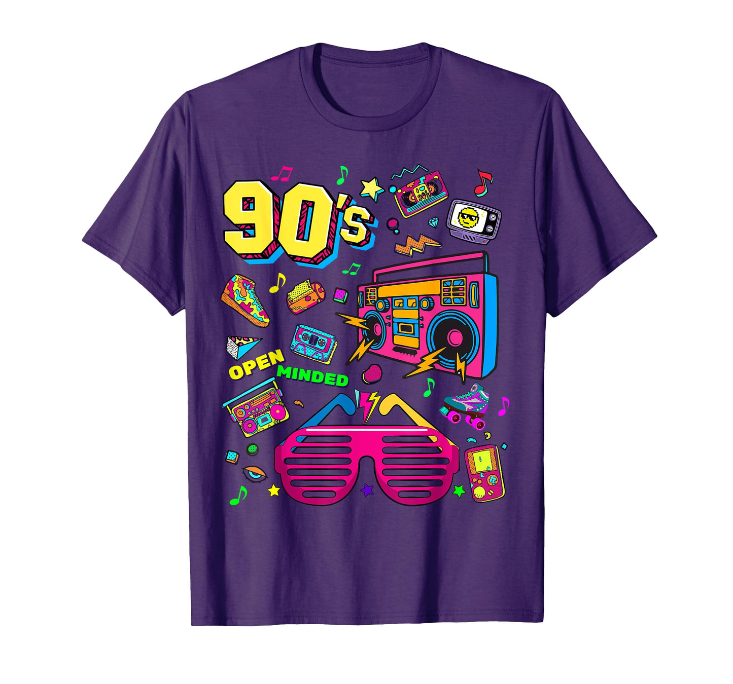 Men's Women's Kids Vintage Retro Back To 90's Graphic Design T-Shirt