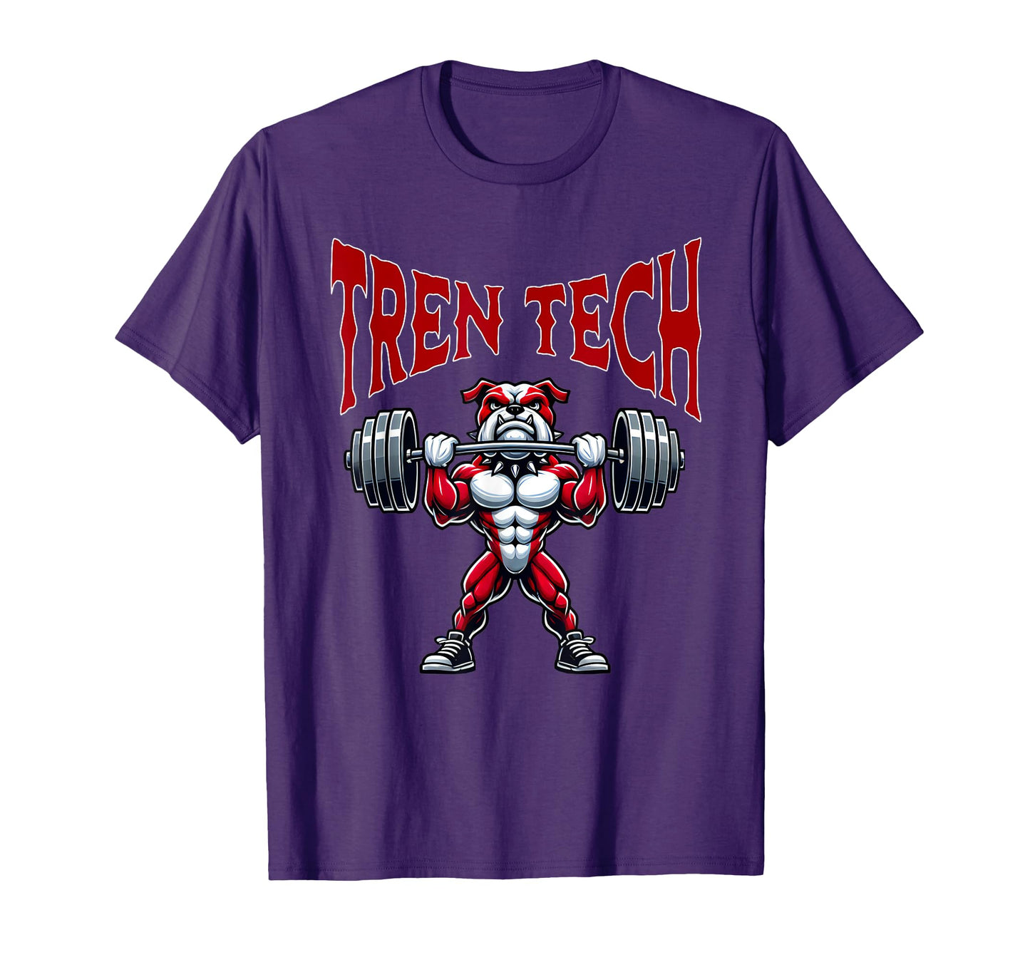 Unique Tren Tech Gym Bodysuit Tee for Men Fitness Workout T-Shirt