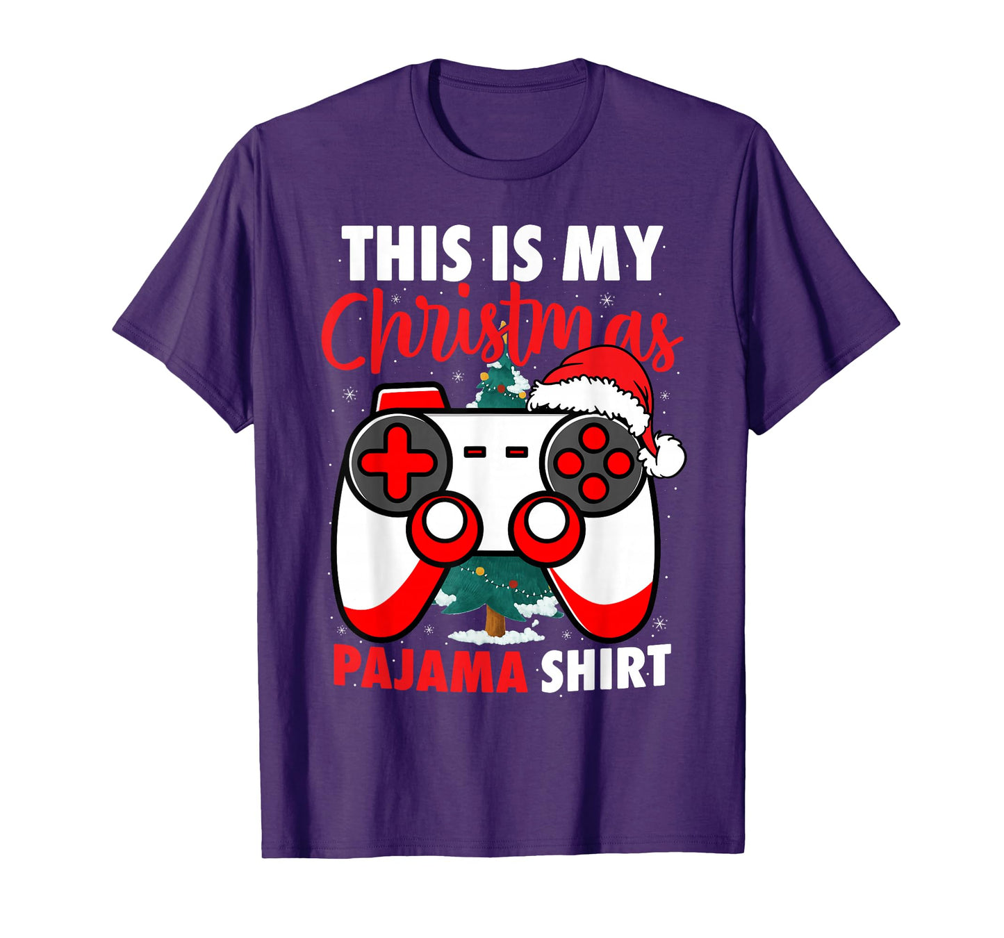 This is My Christmas Pajama Video Game Gamer Boys Teens T-Shirt