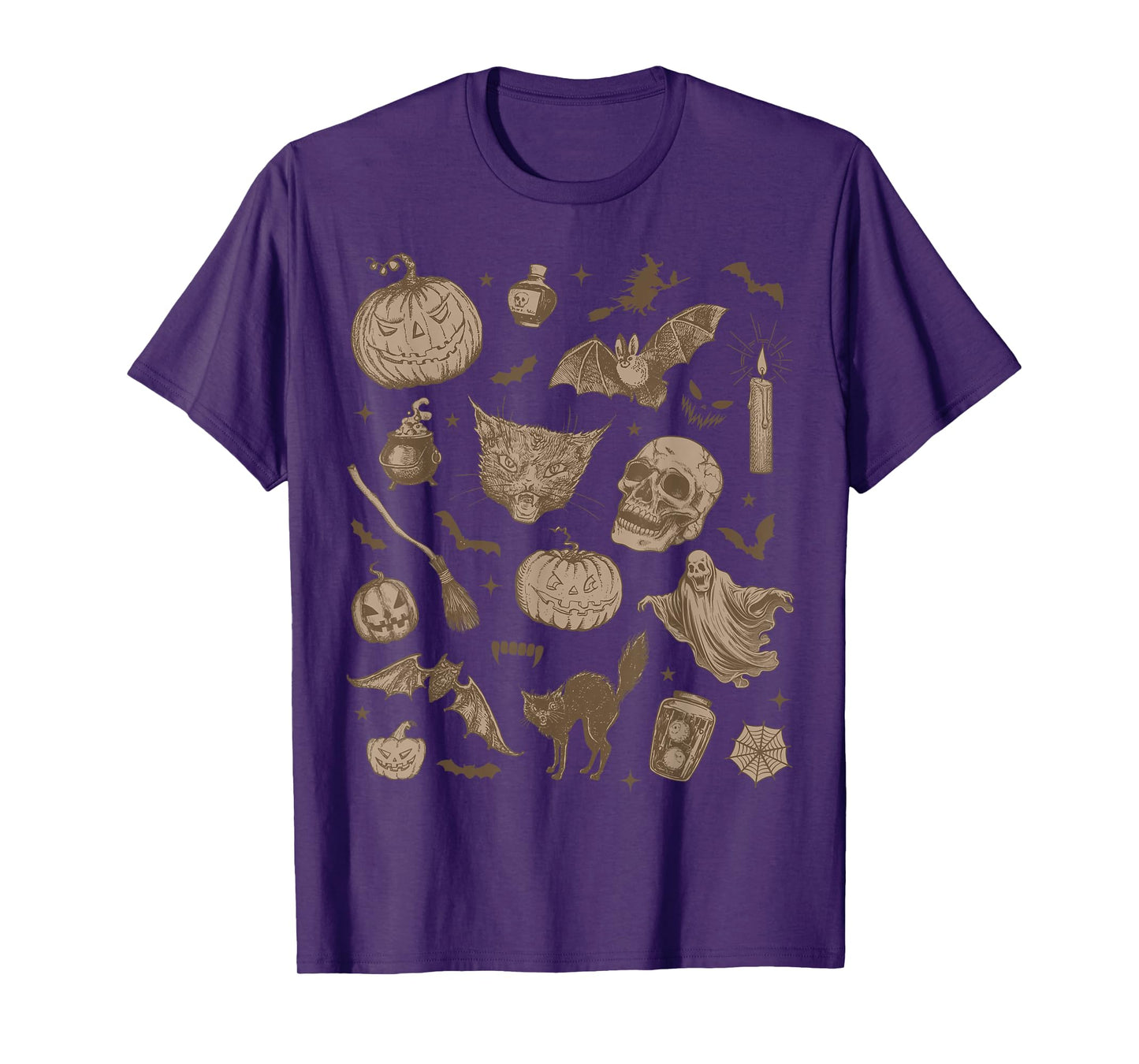 Halloween Vintage 90s Aesthetic Cute Witchy Retro Graphic T-Shirt