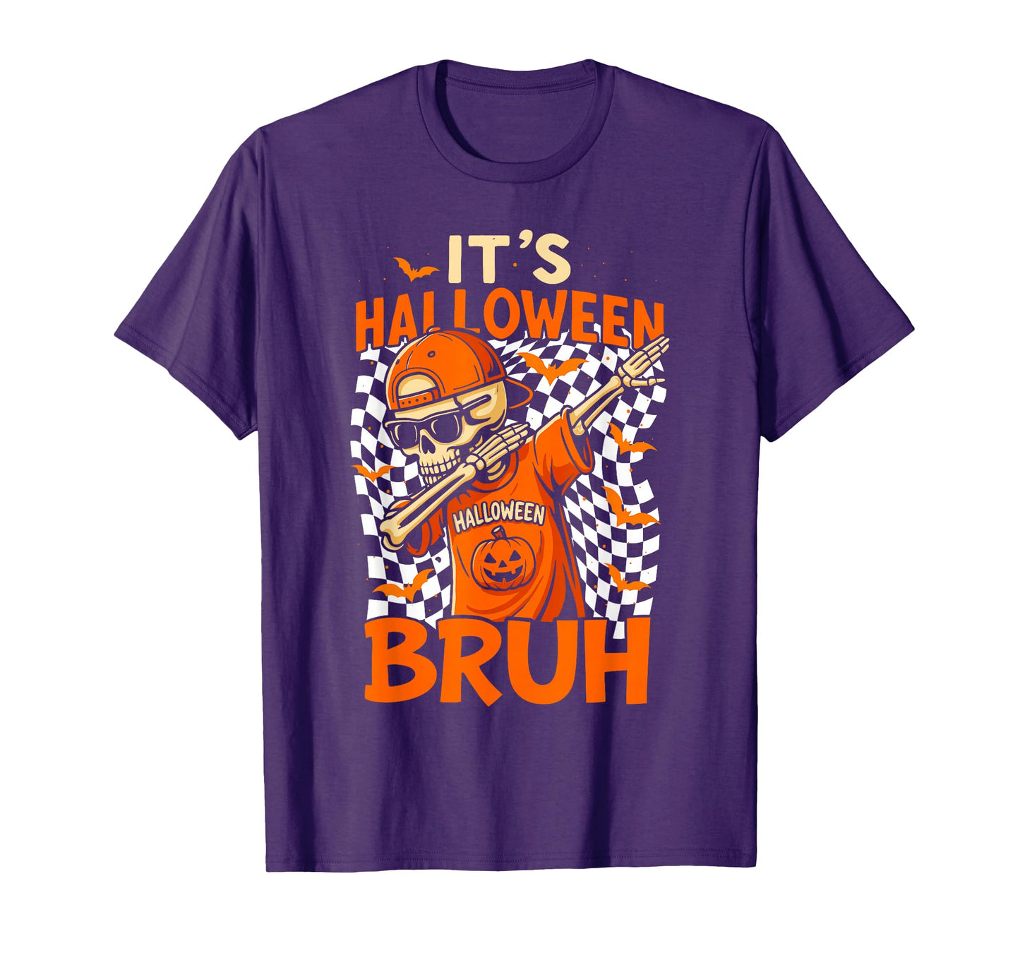 It's Halloween Bruh, Spooky Season Ghost Cute Trick Or Treat T-Shirt