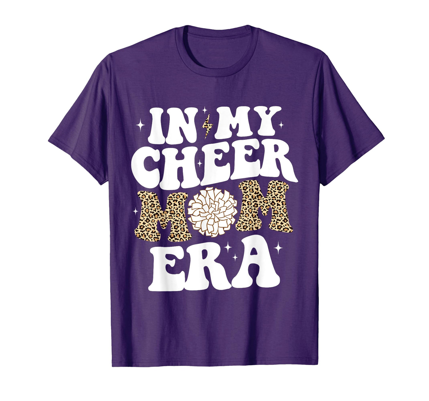 In My Cheer Mom Era Game Day Cheerleading Mom Cheer Mom T-Shirt