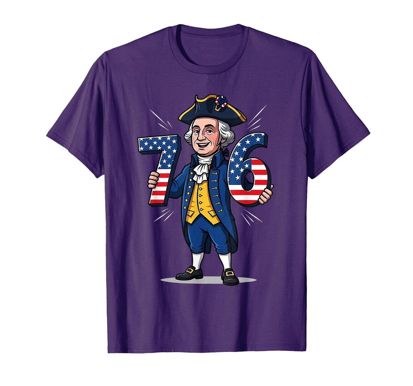 6-7 7-6 George Washington Shirt Six Seven American Design T-Shirt