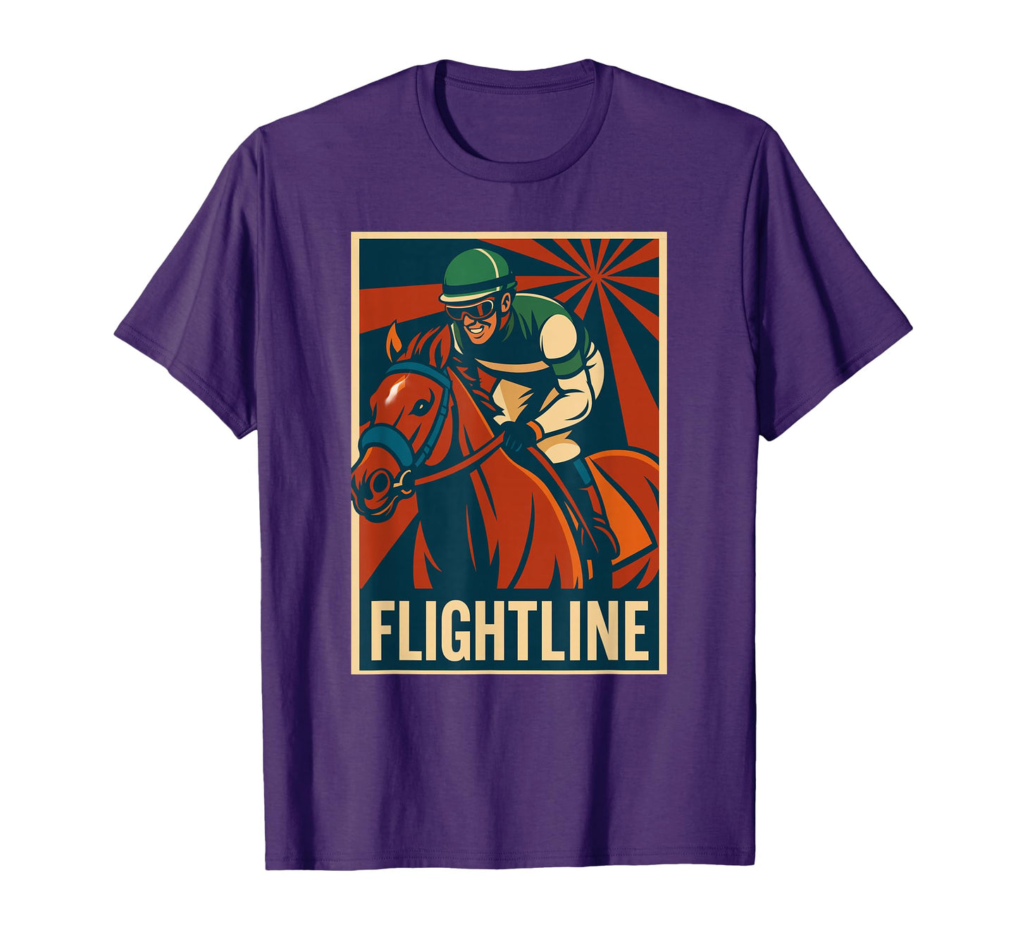 Flightline Horse, Horse Racing, Del Mar, Santa Anita, Horses T-Shirt