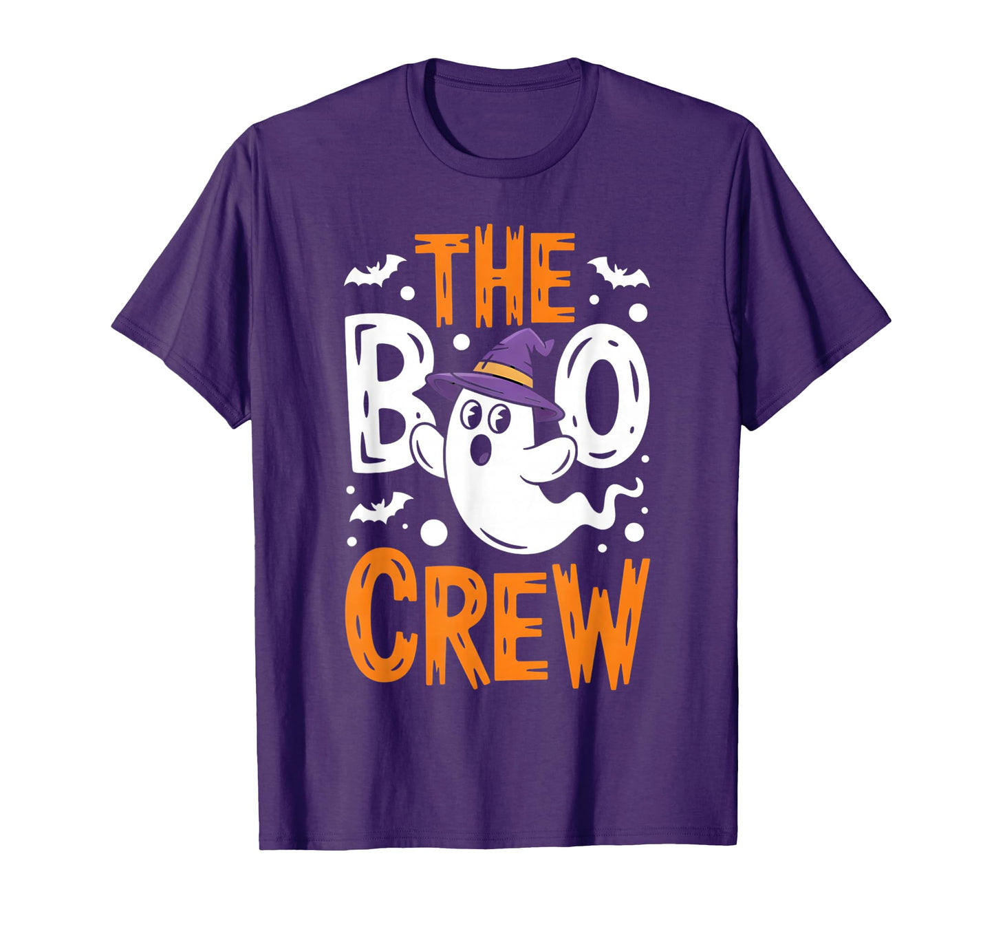 Halloween Ghost The Boo Crew Costume Matching Women Gifts T-Shirt