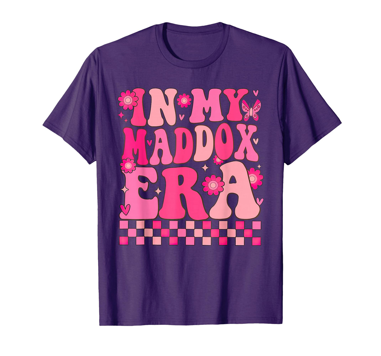 In My Maddox Era Name Personalized Maddox Groovy Vintage T-Shirt
