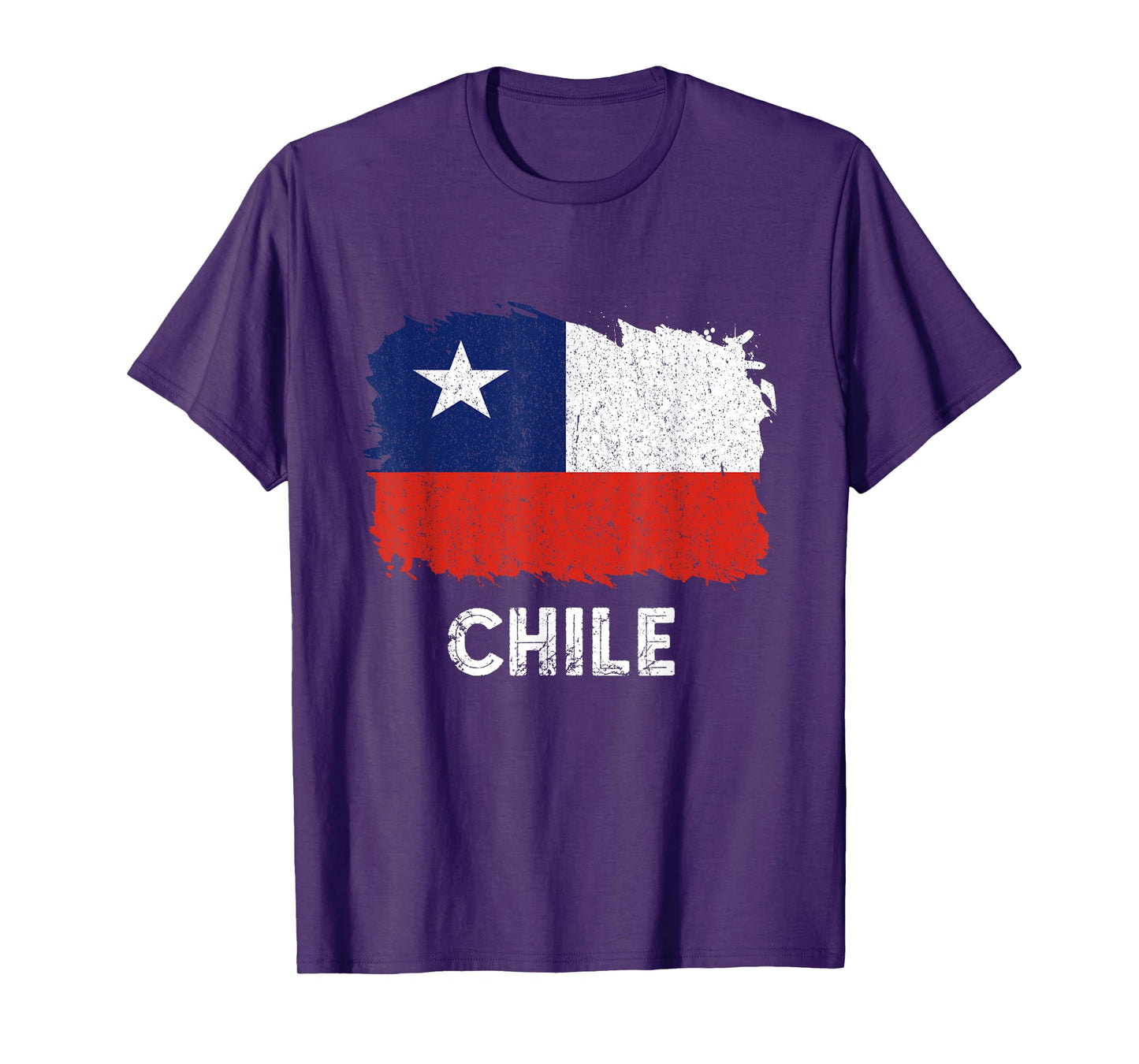 Chile Vintage Heart Chilean Flag Chilean Roots Chilean Pride T-Shirt
