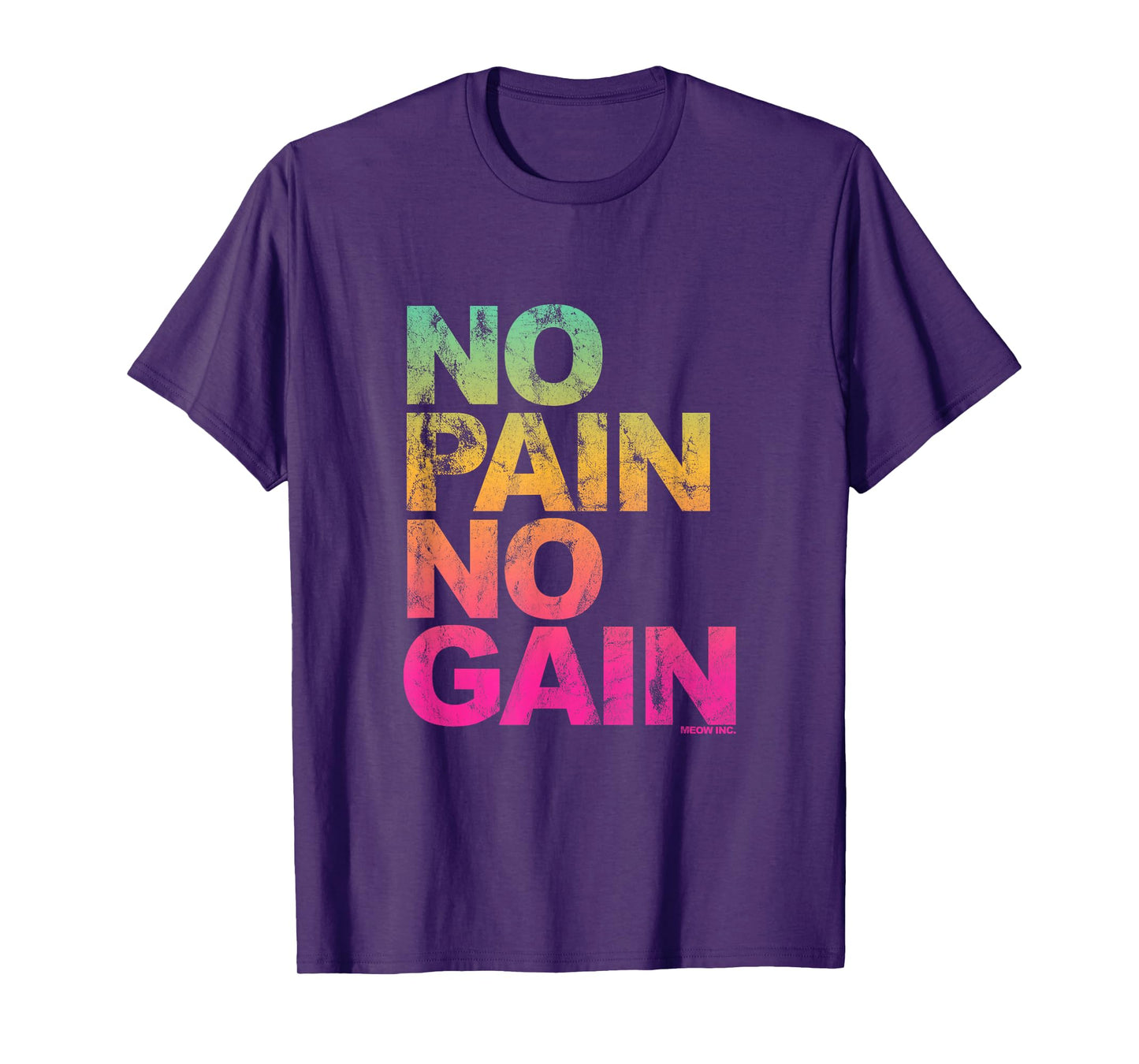 No Pain No Gain - Training, men, women T-Shirt