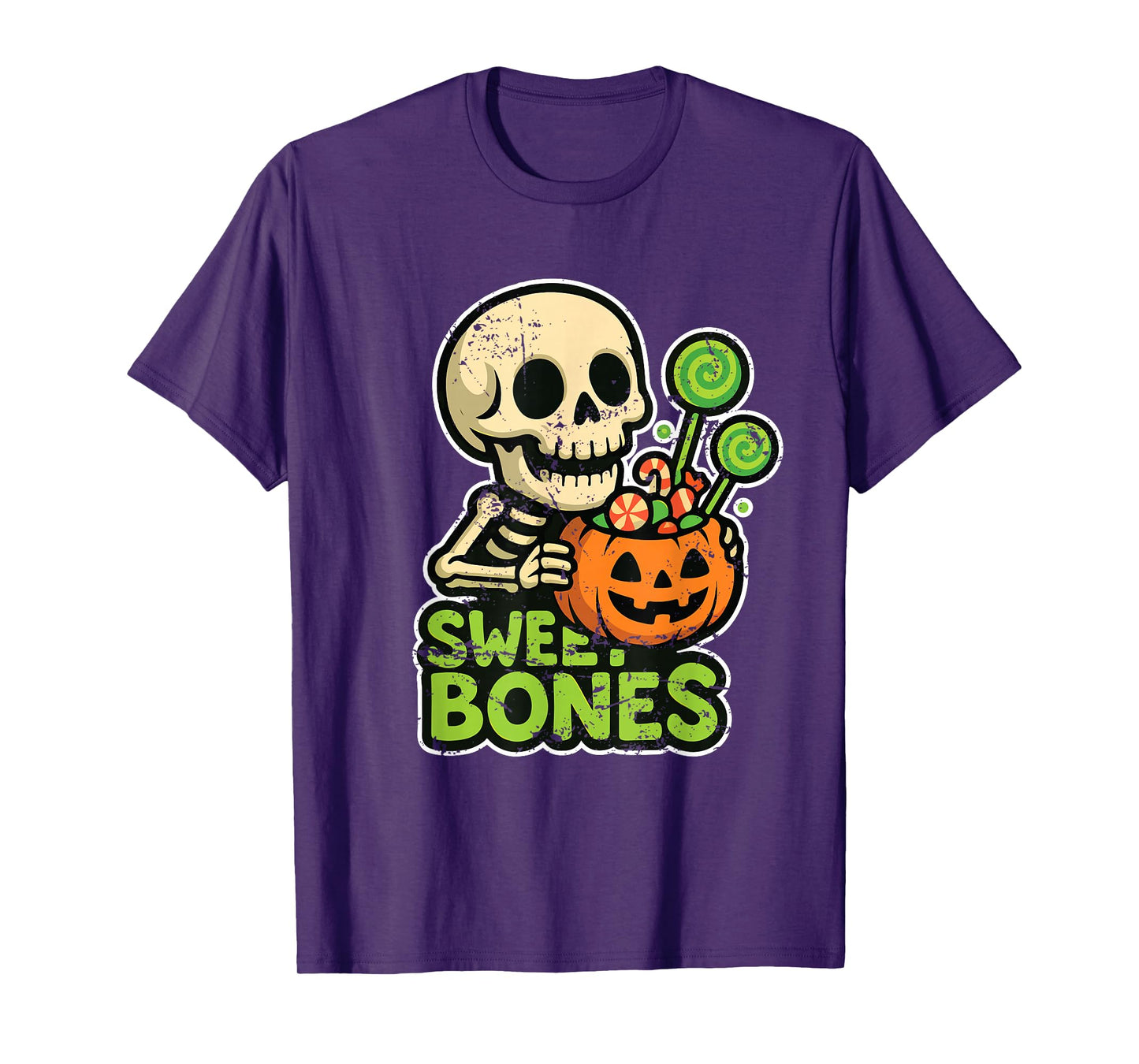 Sweet Bones Candy Pumpkin T-Shirt
