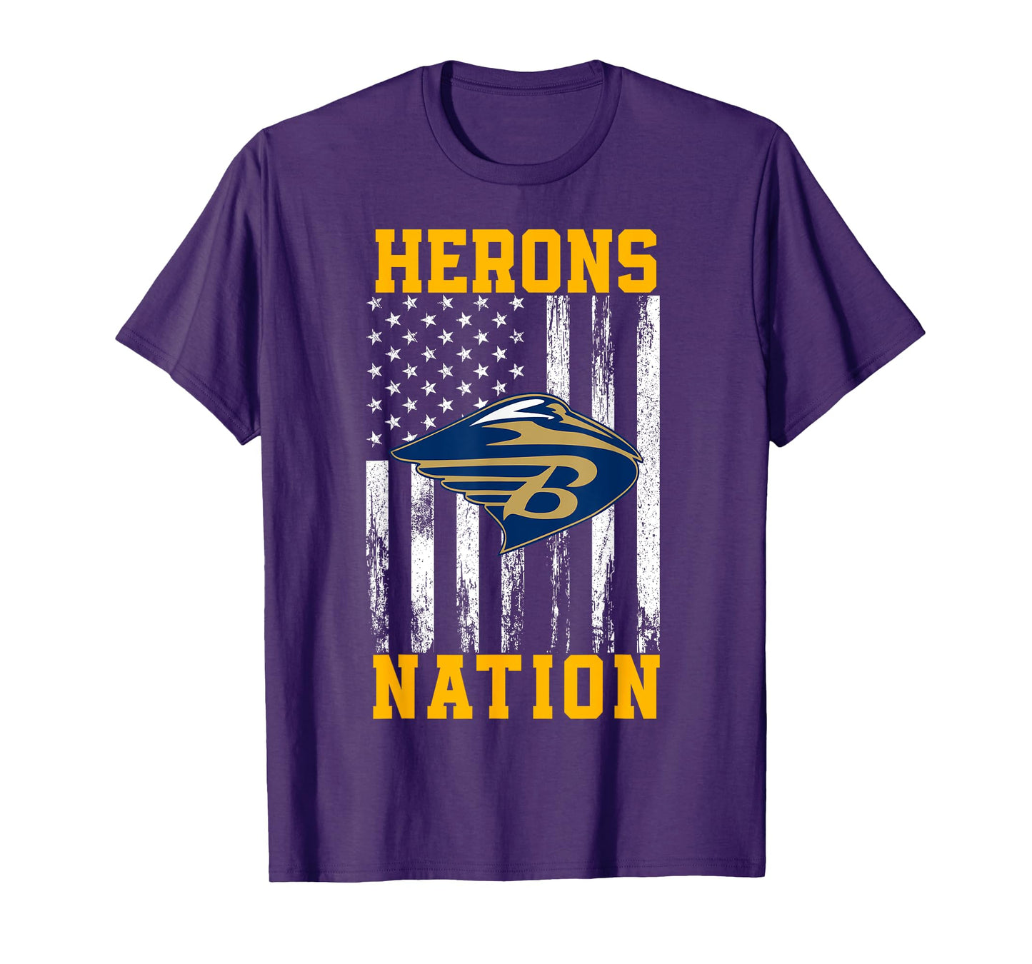 Brantley County Herons Logo Nation HS T-Shirt