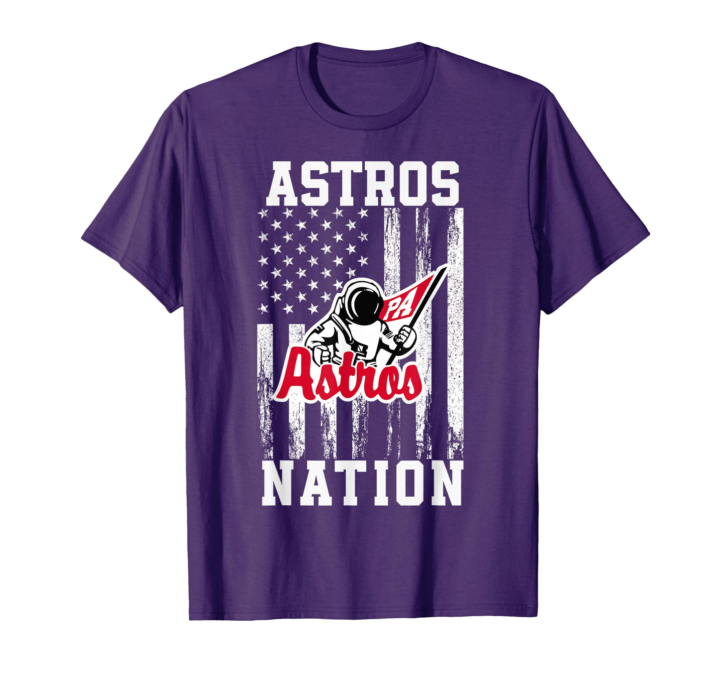 Pinkerton Astros Logo Nation HS T-Shirt