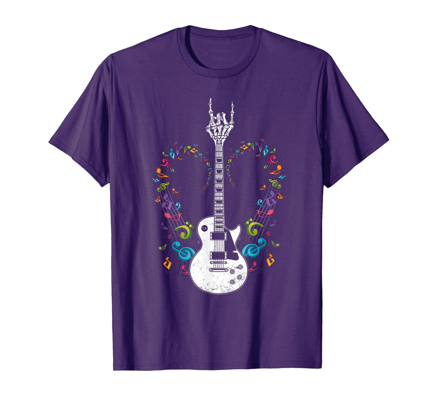 Rock and Roll Punk Rock Band Concert Guitar Accessories T-Shirt