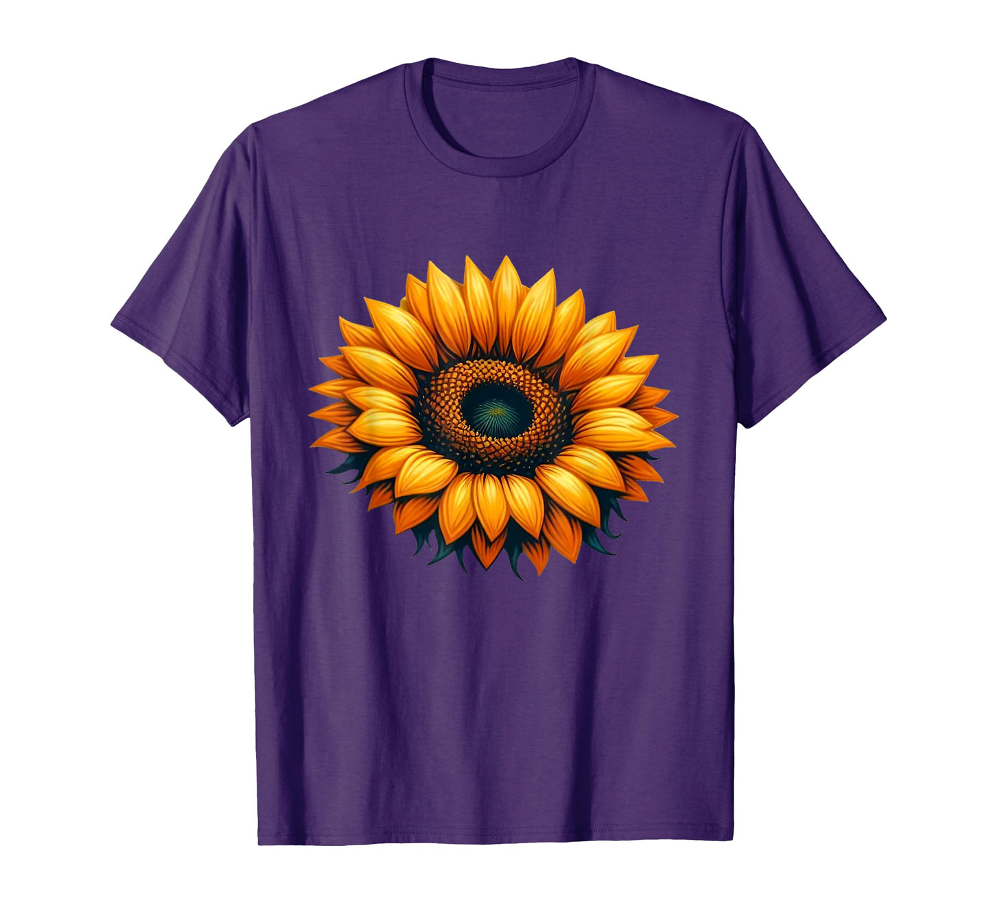 Elegance Sunflower Serenade Vintage Blossom T-Shirt