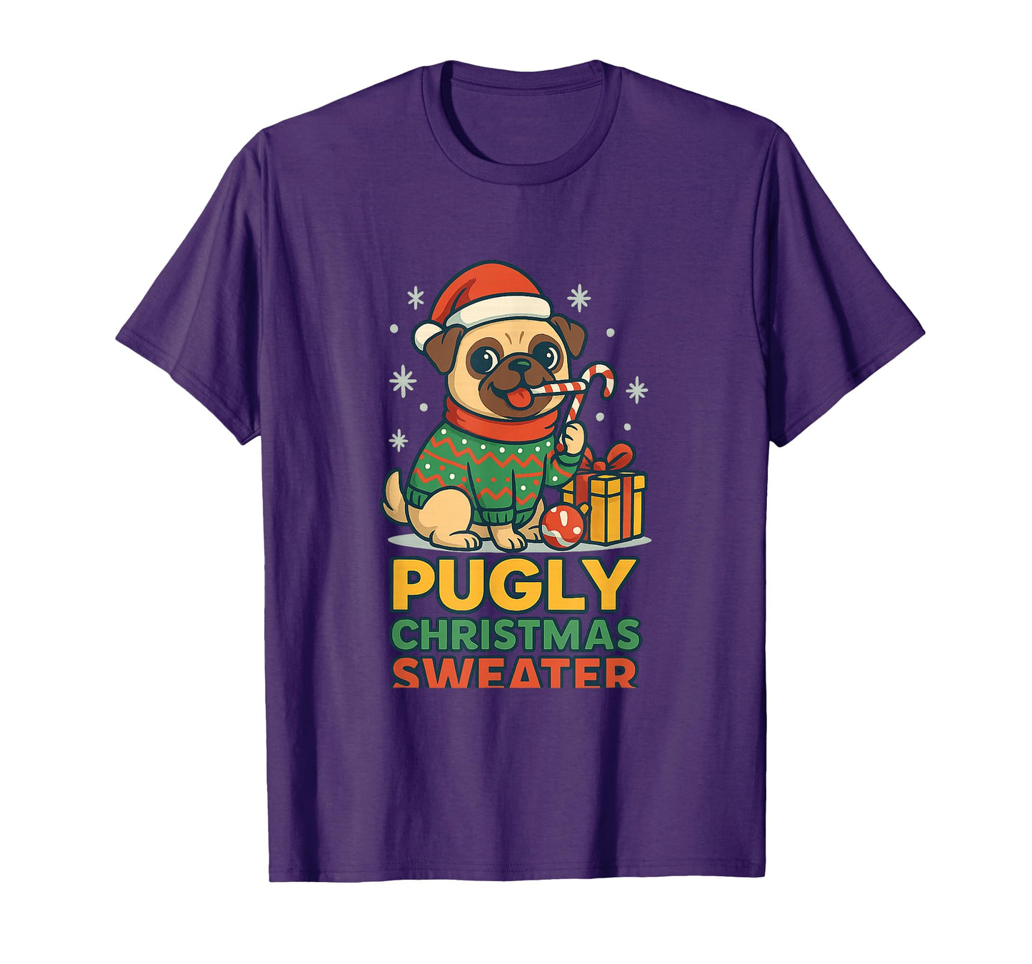 Pugly Christmas Sweater T-Shirt