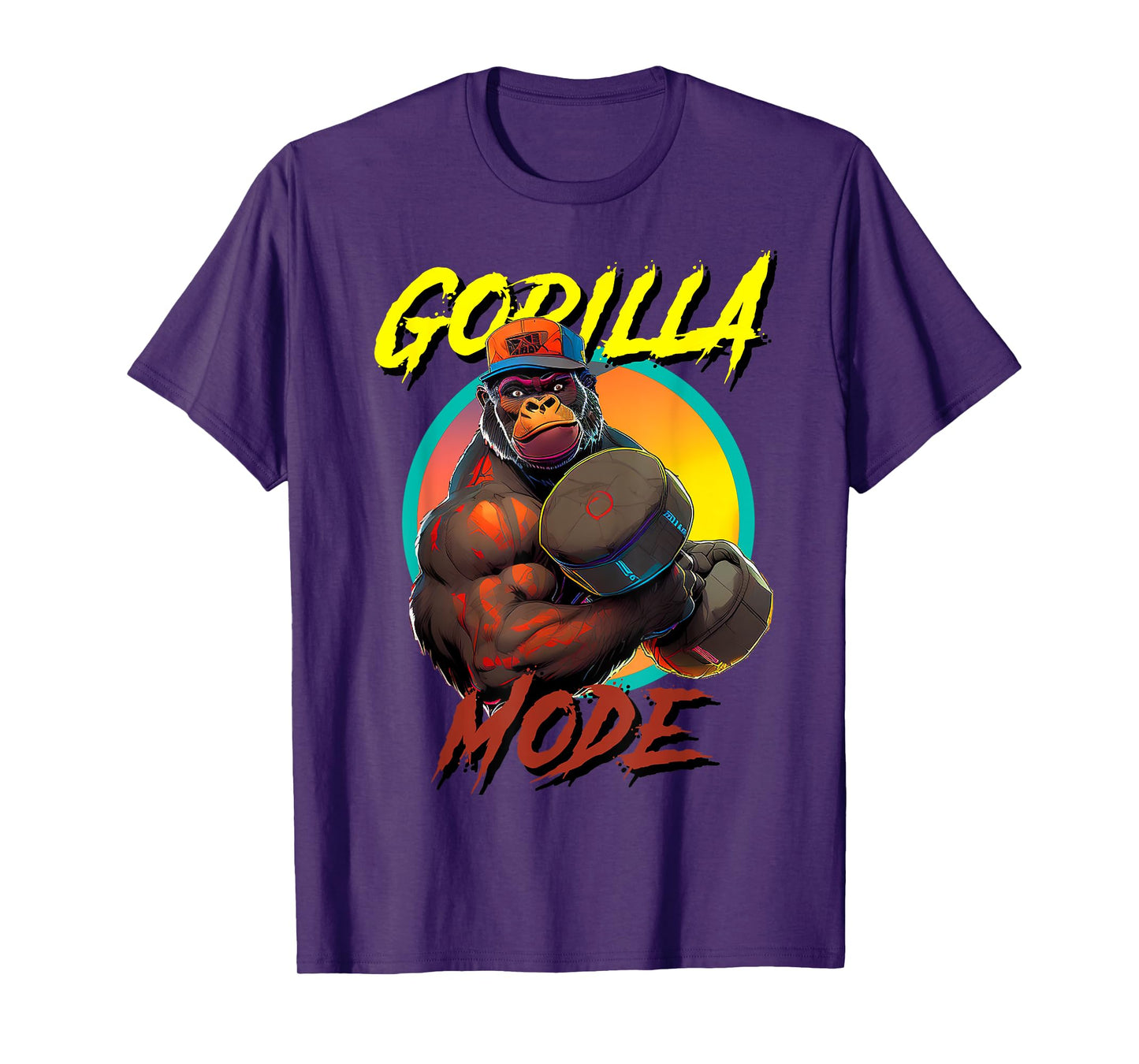 Bodybuilding Gorilla Mode workout T-Shirt