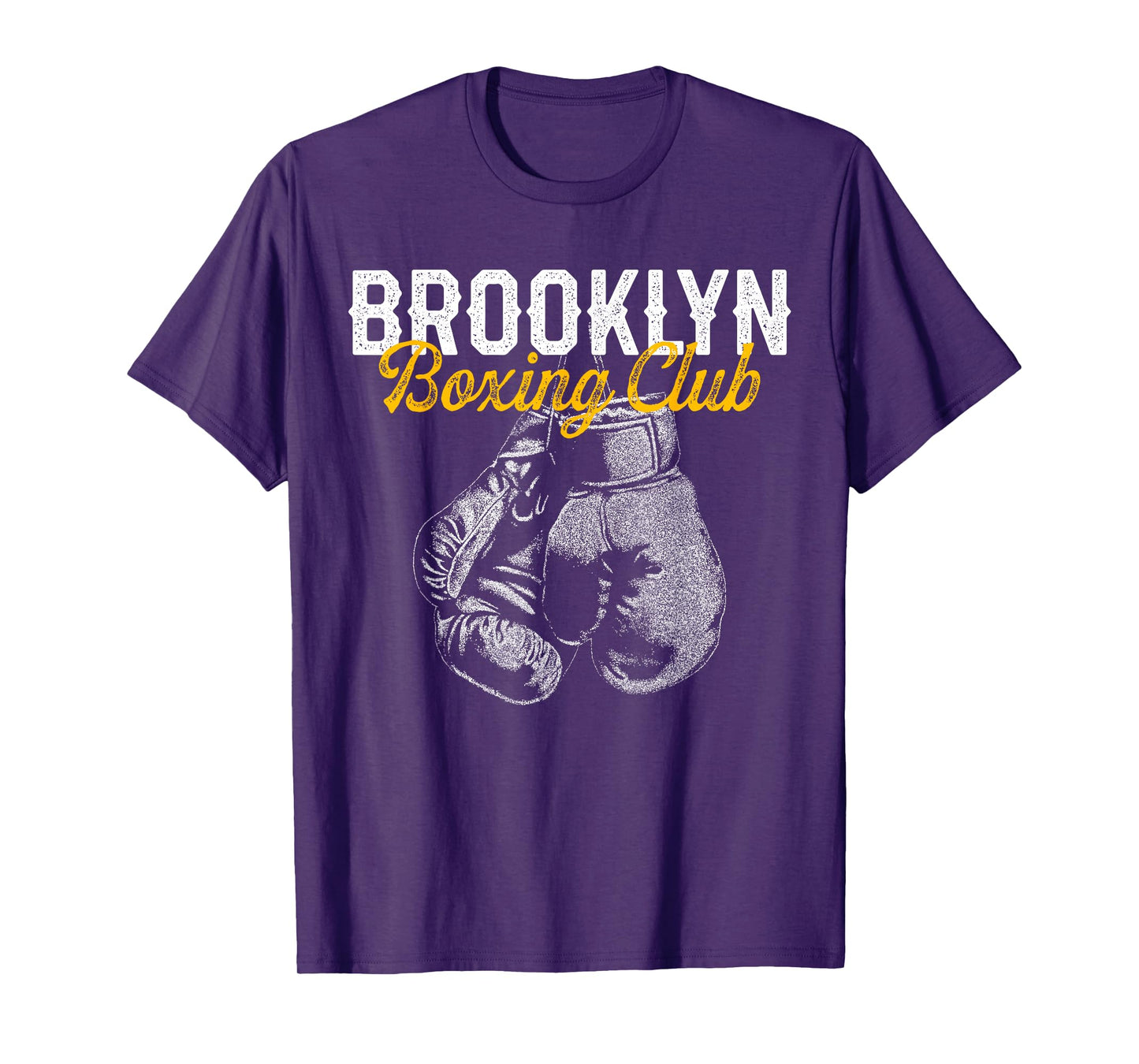 Boxer T-Shirt Distressed Retro Brooklyn Boxing Club Vintage T-Shirt