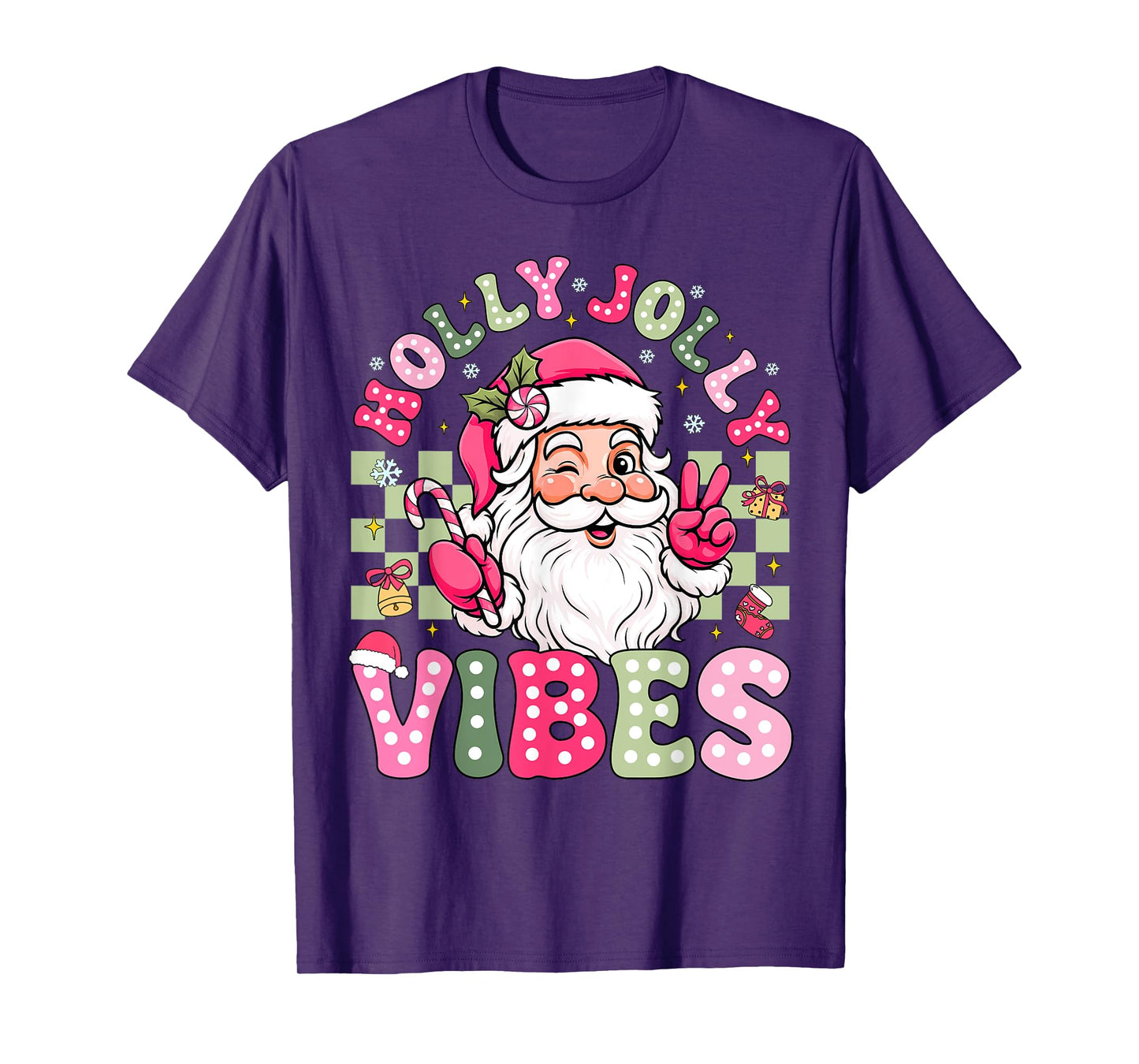 Have A Holly Xmas Jolly Christmas Coquette Vibes Women T-Shirt