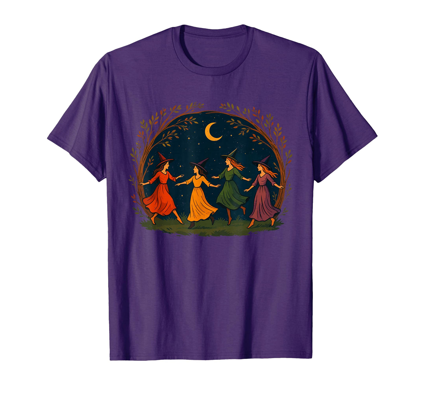 Witches Halloween Occult Witchcraft Witchy Spooky Season T-Shirt