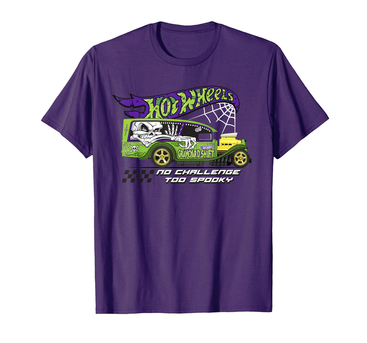 Hot Wheels - No Challenge Too Spooky T-Shirt