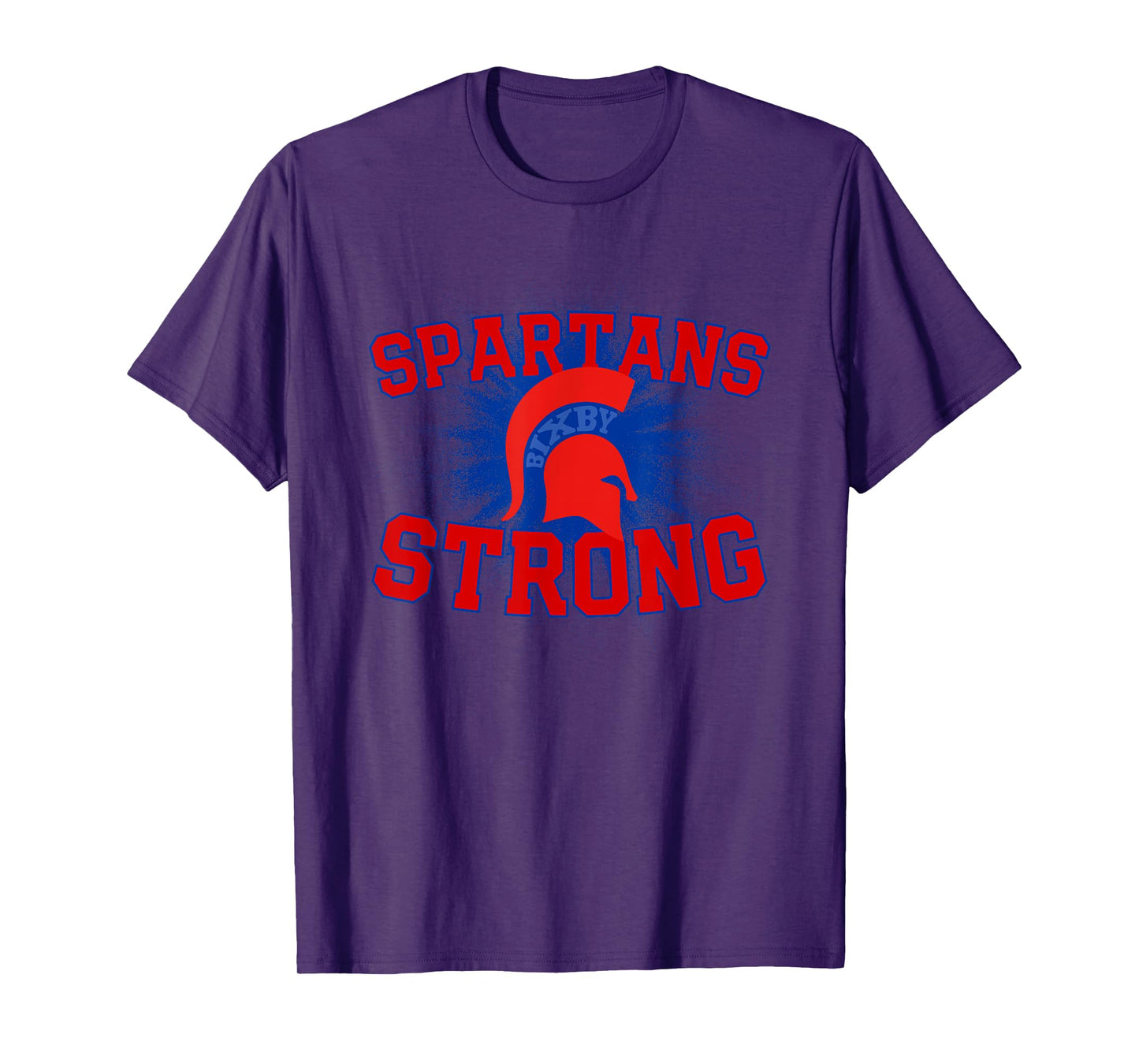 Bixby Spartans Logo Strong Flag HS T-Shirt