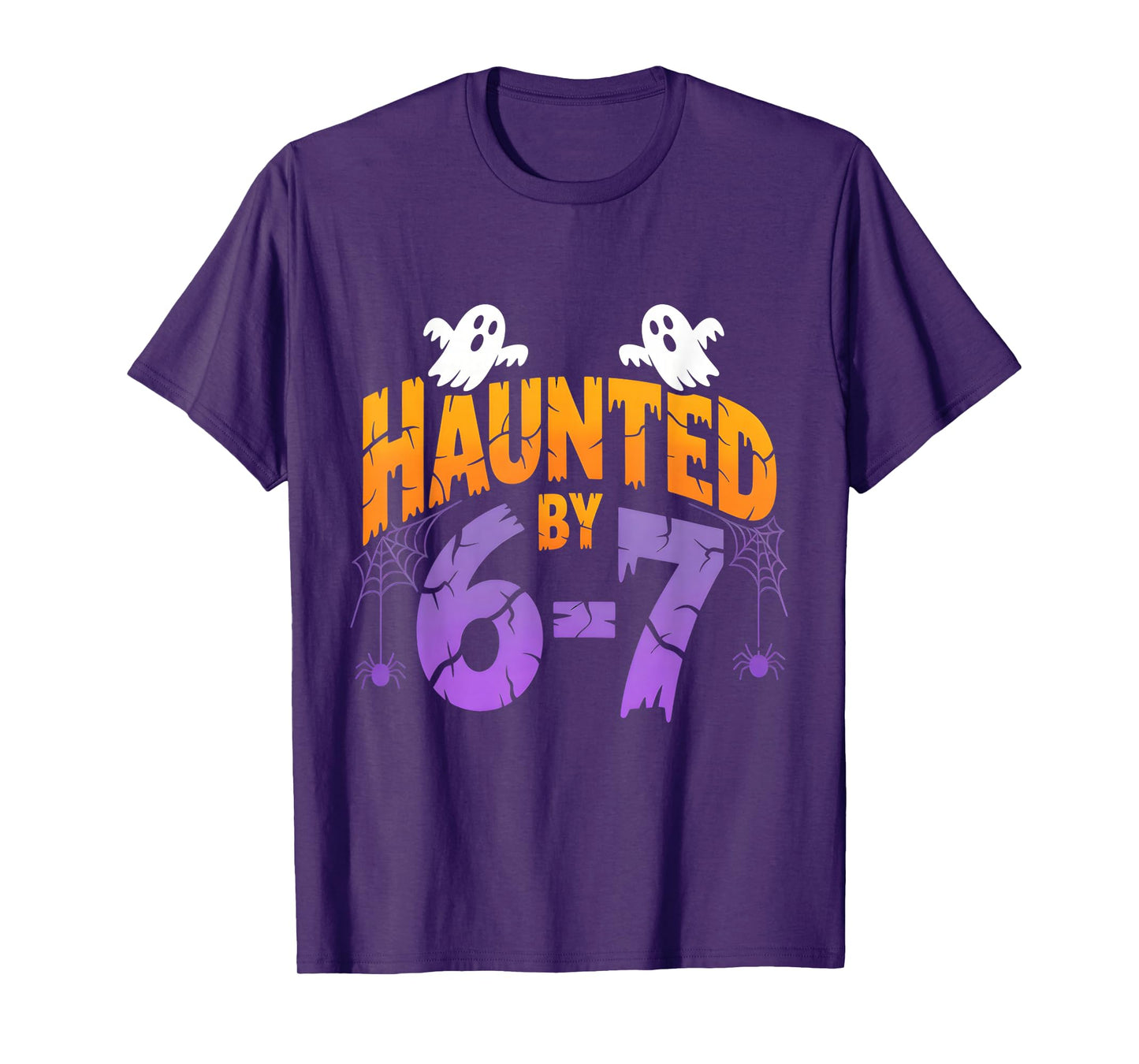 Retro 67 Halloween Haunted Spooky Six Seven 67 Halloween T-Shirt