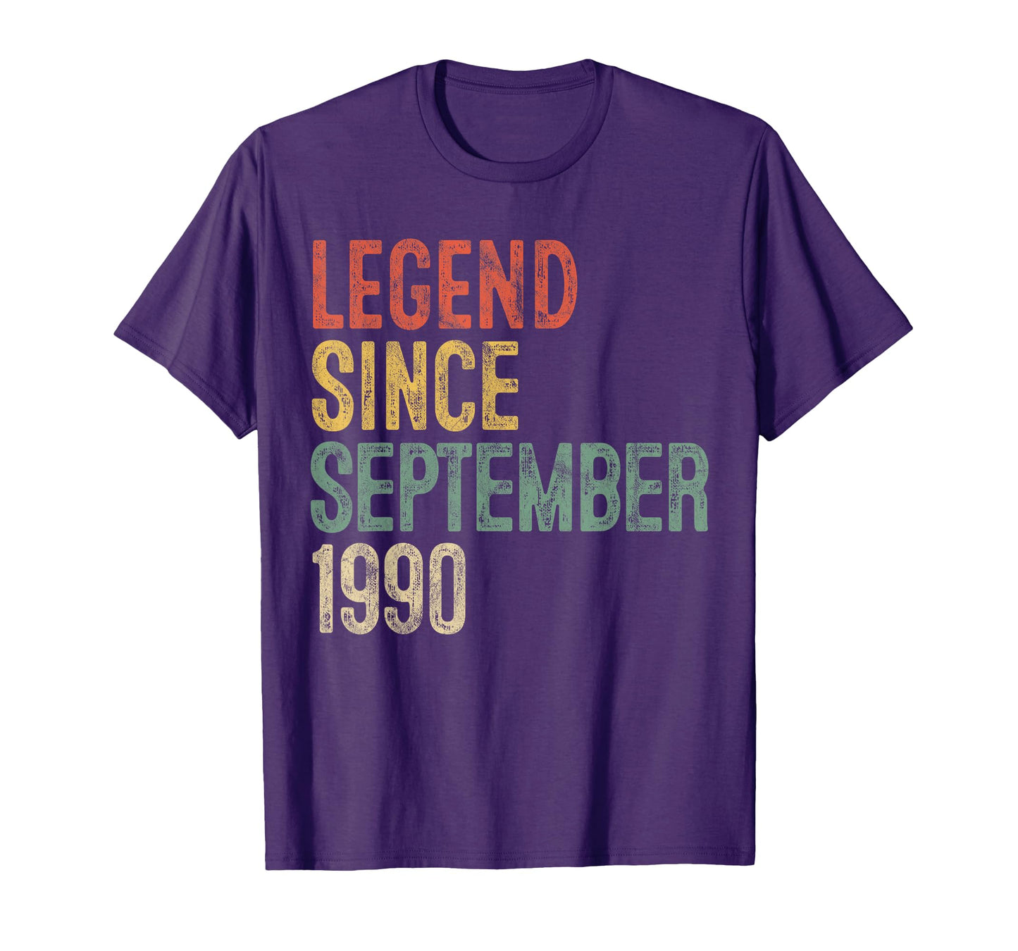 Legend 1990 35th Birthday Gifts for Men Women 35 Year Old T-Shirt