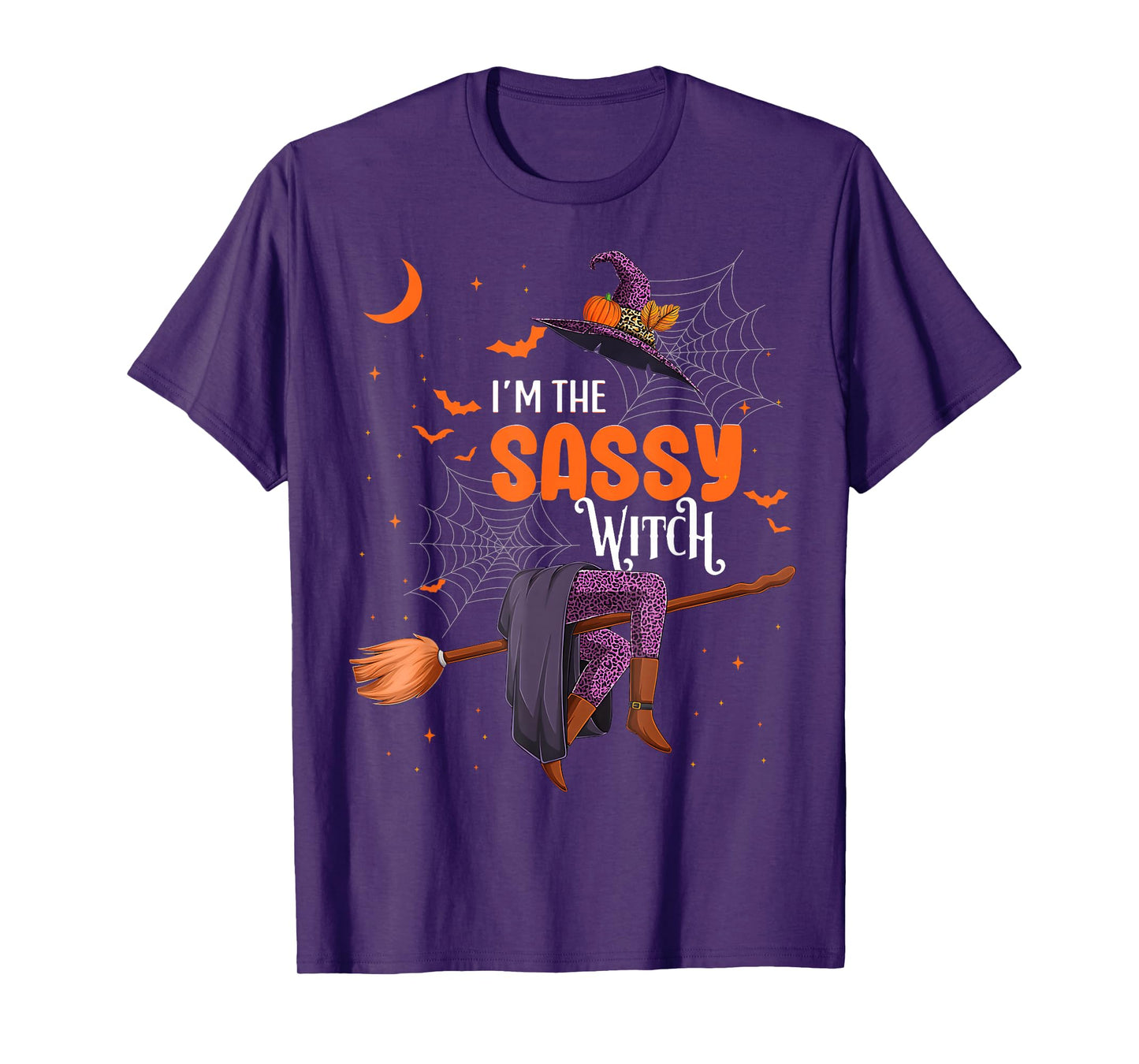 Im The Sassy Witch Halloween Costumes Women Girl T-Shirt