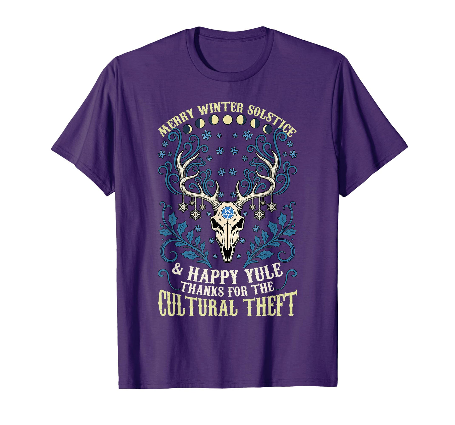 Merry Winter Solstice Happy Yule Thanks for The Cultural T-Shirt