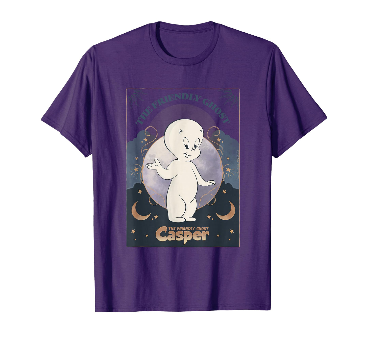 Casper The Friendly Ghost Moonlit Dream T-Shirt