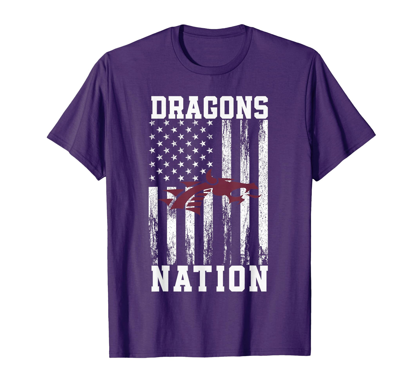 Collierville Dragons Logo Nation HS T-Shirt