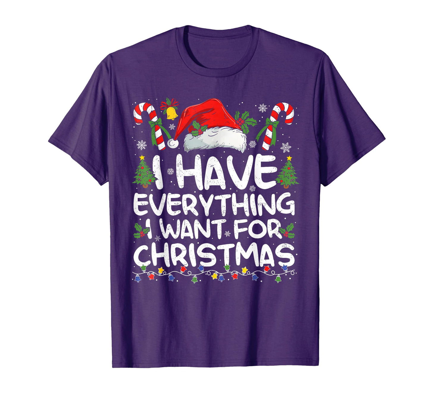 I Have Everything I Want for Christmas Its Me I'm Everything T-Shirt