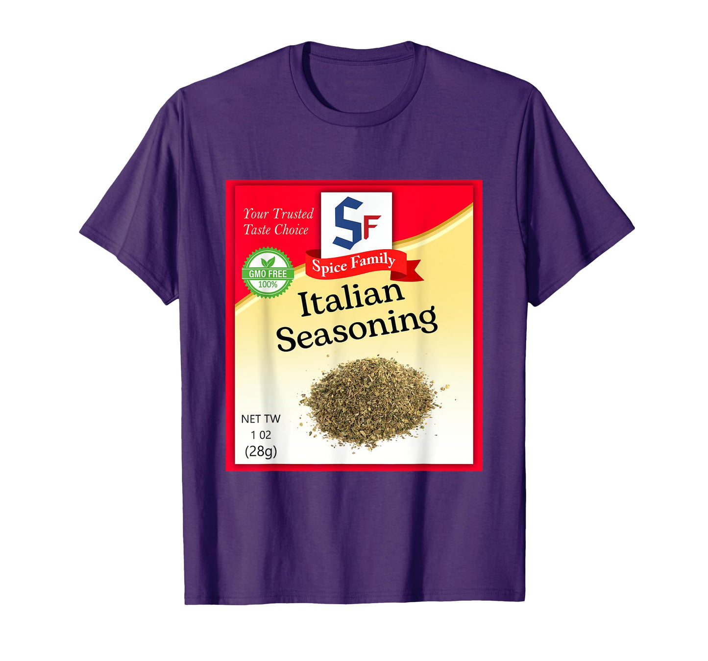 Italian Seasoning Condiment Holiday Spice Group Costumes T-Shirt