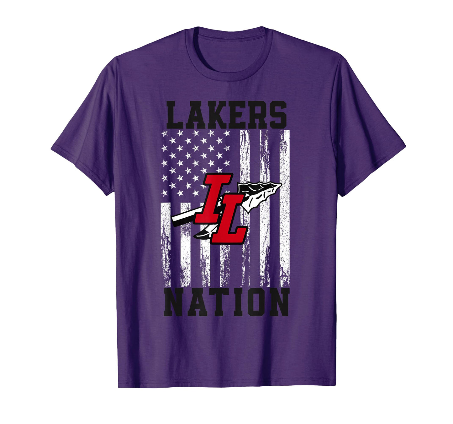 Indian Lake Lakers Logo Nation HS T-Shirt