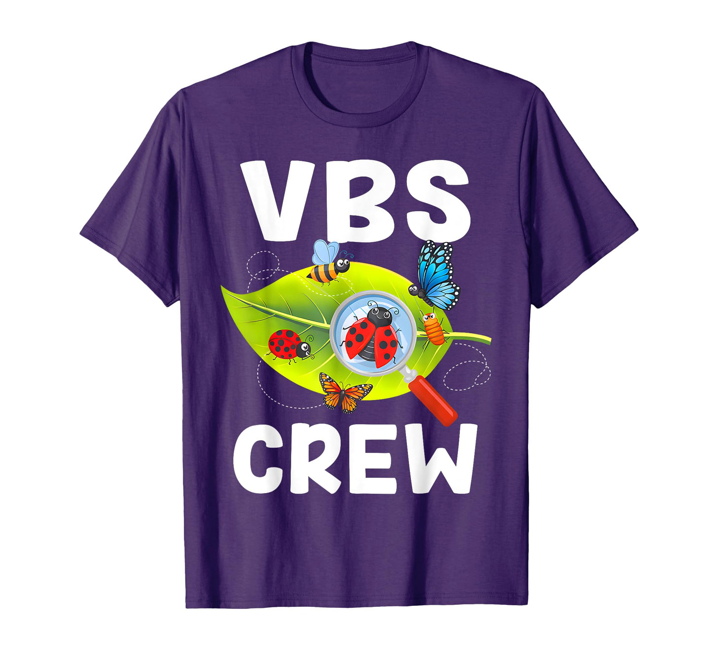 VBS Crew 2025 Insects Bible School Summer VBS Squad Vacation T-Shirt
