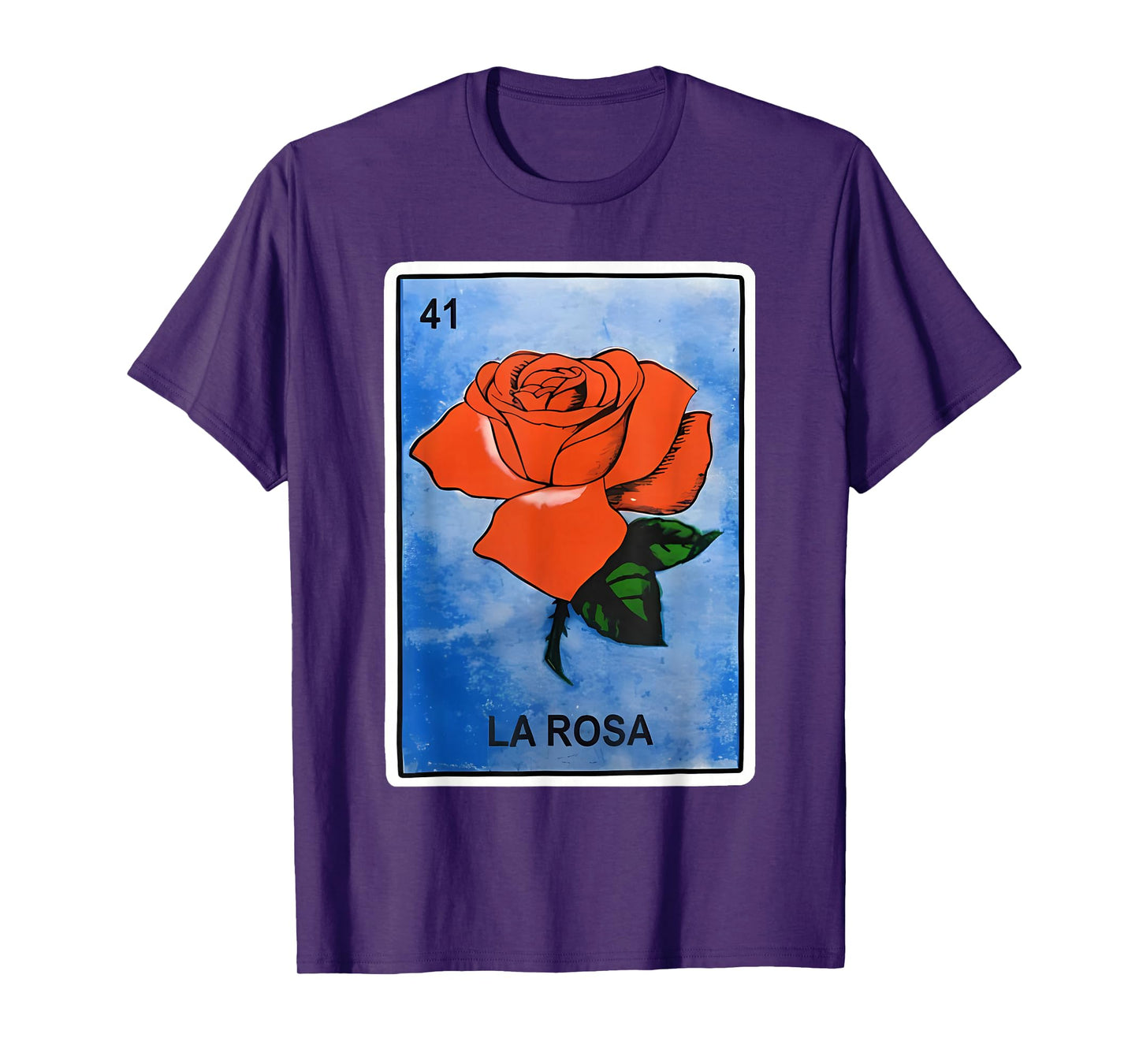 La Rosa Card Mexican Lottery Card For Girl Women T-Shirt